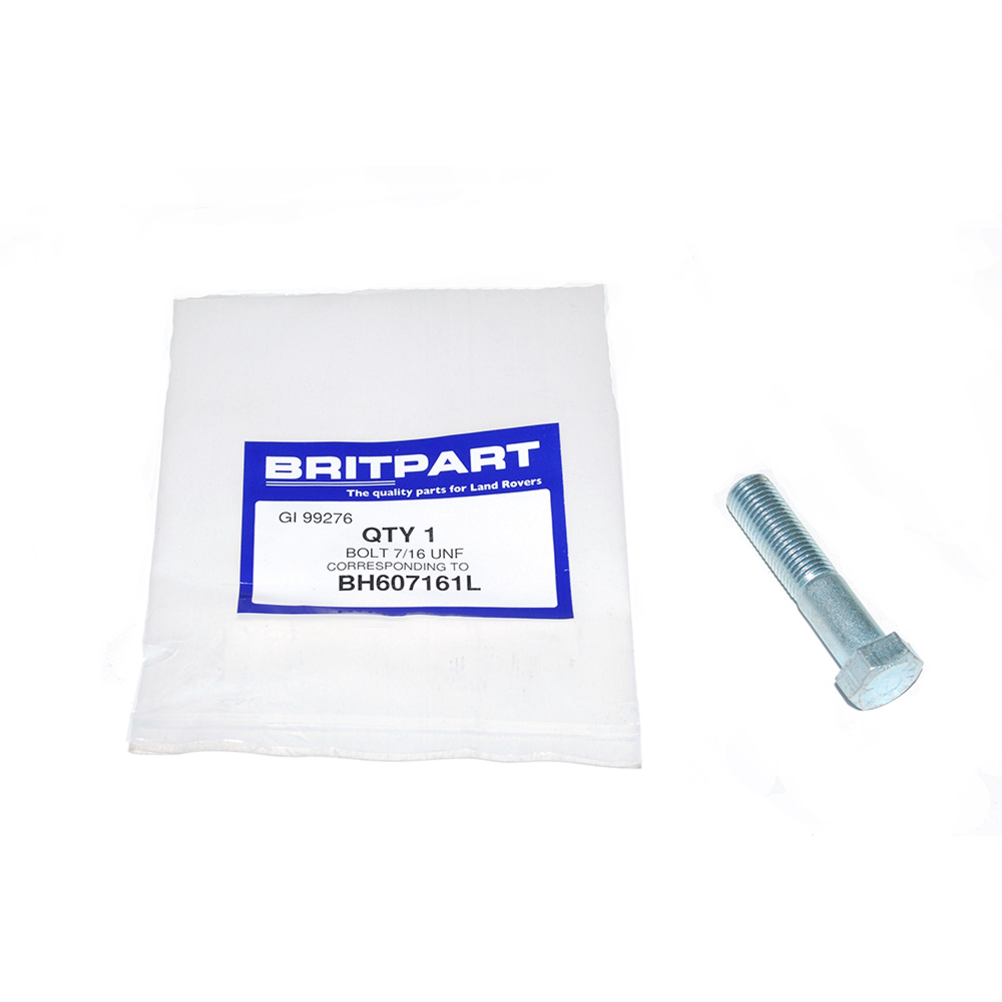 Bolt for Tie Bar on Steering Box - BH607161L