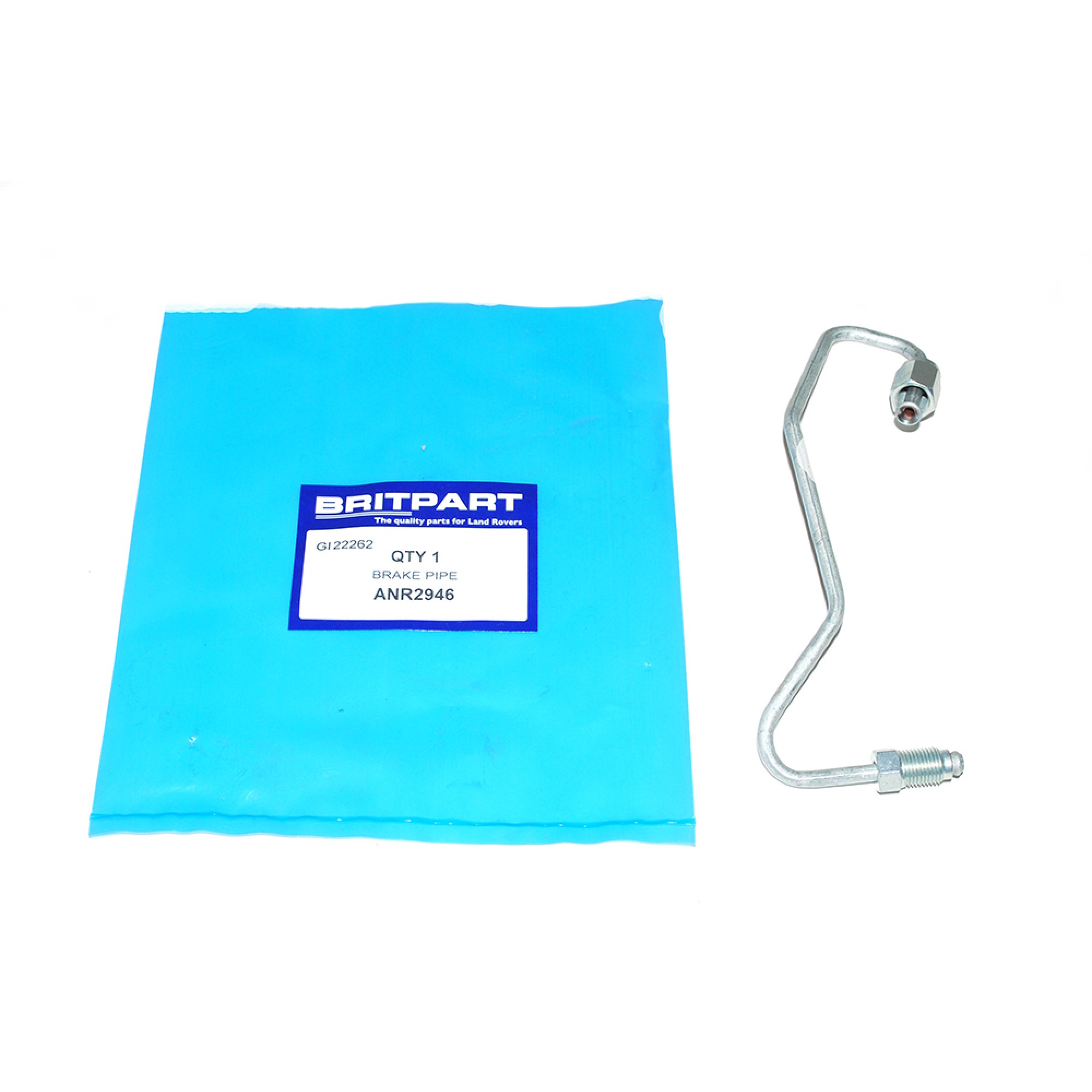 ANR2946 - Brake Pipe Caliper to Hose RH 90/110 with Front Discs from MA939976