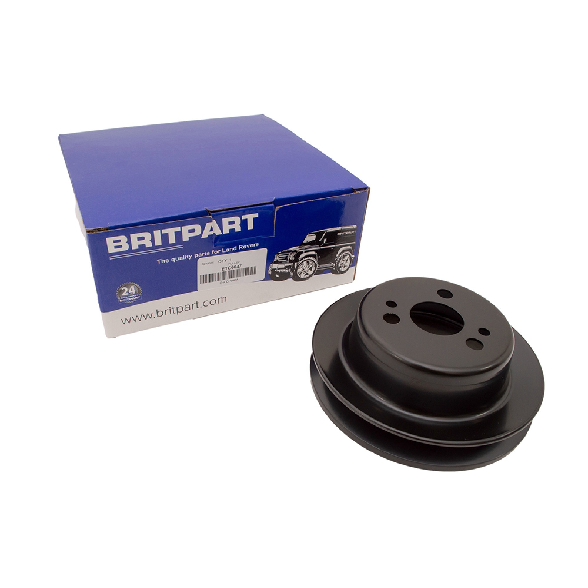 ETC6647 - Genuine Pulley Single Groove for P.a.s. Pump 200 Series 90/110 V8. RRC