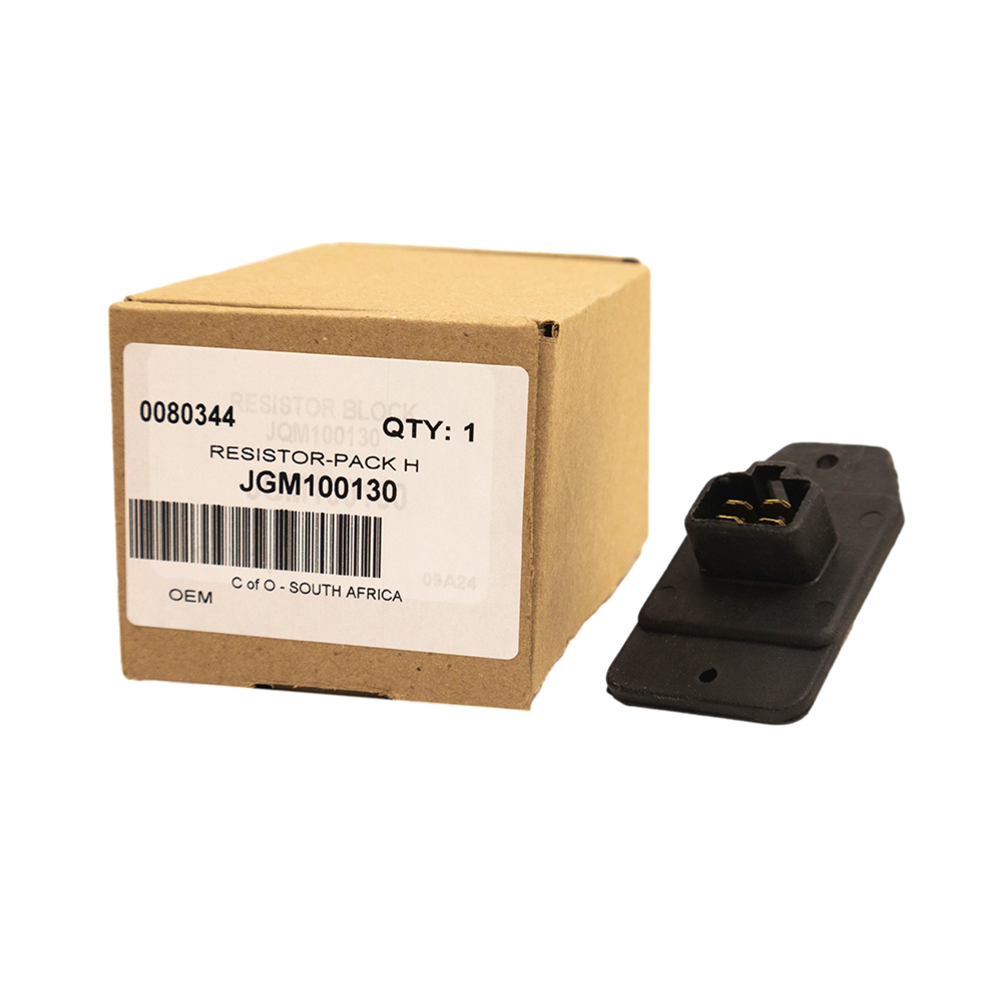 JGM100130 - OEM Resistor Pack Speed Control Blower Heater