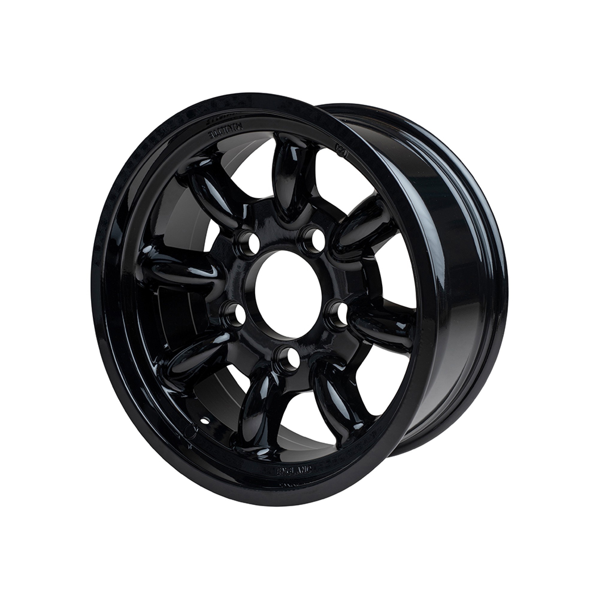 Black 8 x 18 Minilite Alloy Wheel