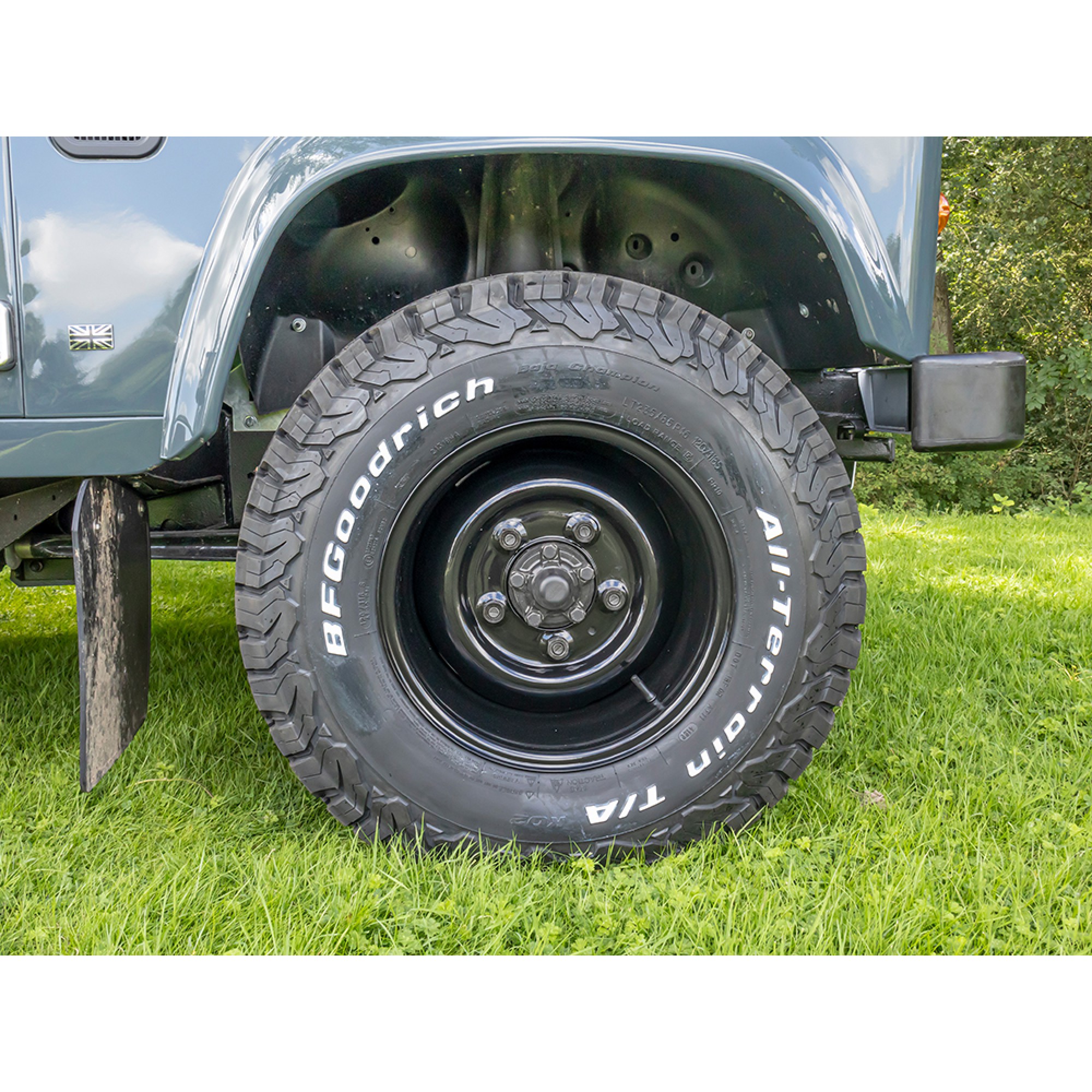 8 x 16 Smooth Steel Wheel Pcd 5/165 Centre Bore 115