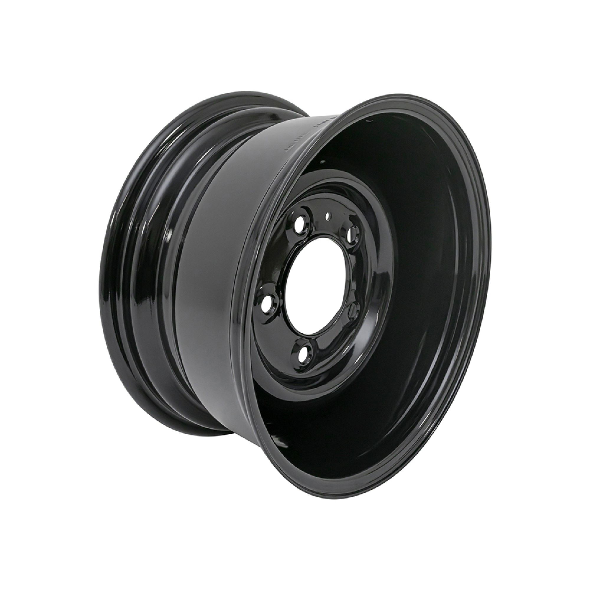 8 x 16 Smooth Steel Wheel Pcd 5/165 Centre Bore 115