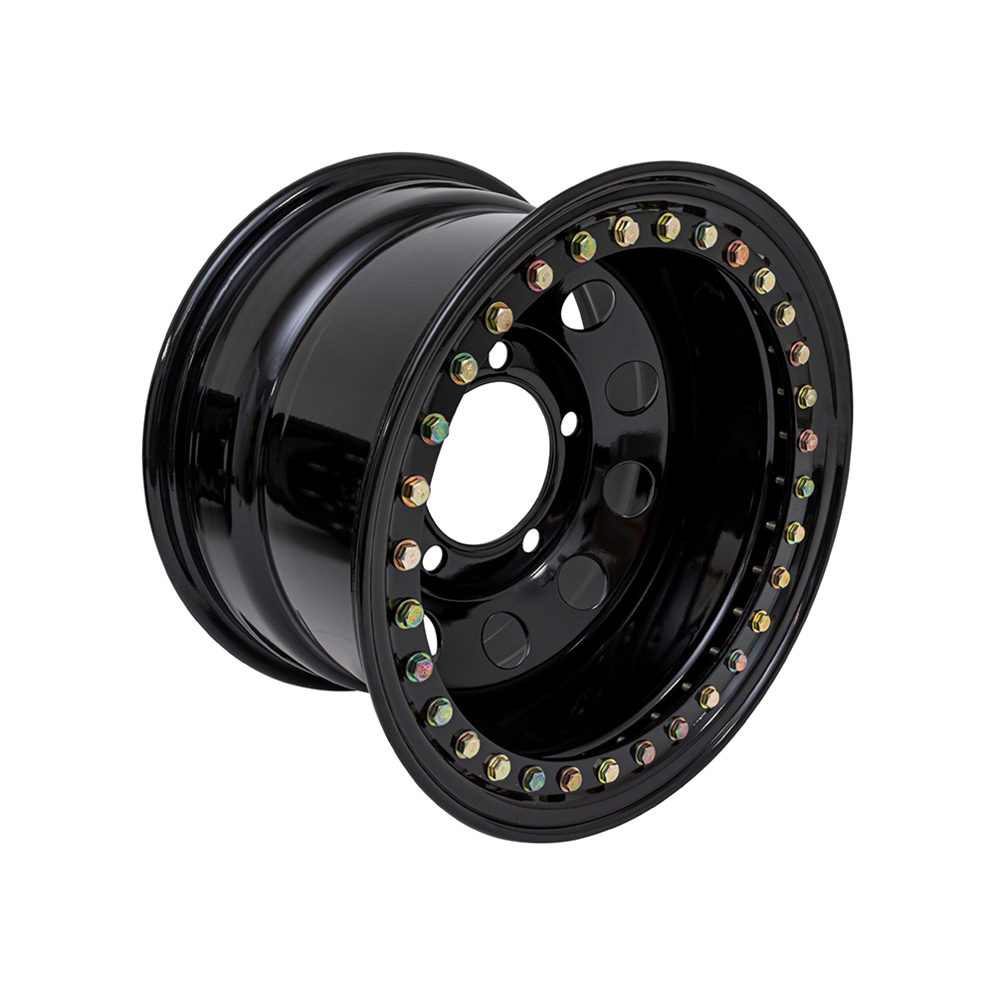 16X10" Beadlock Gloss Black Wheel