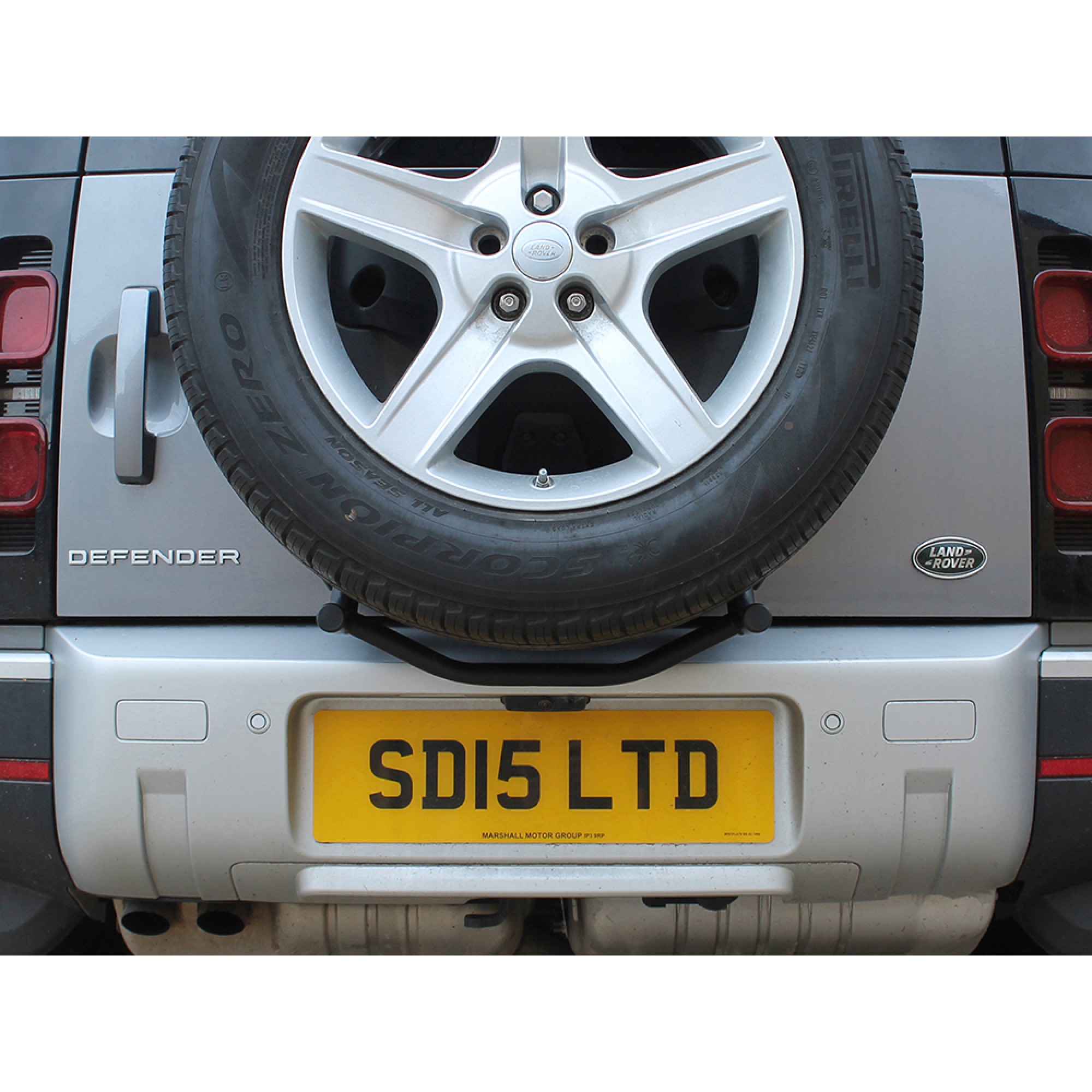 Spare Wheel Cradle - Defender 2020 on Safety Devices