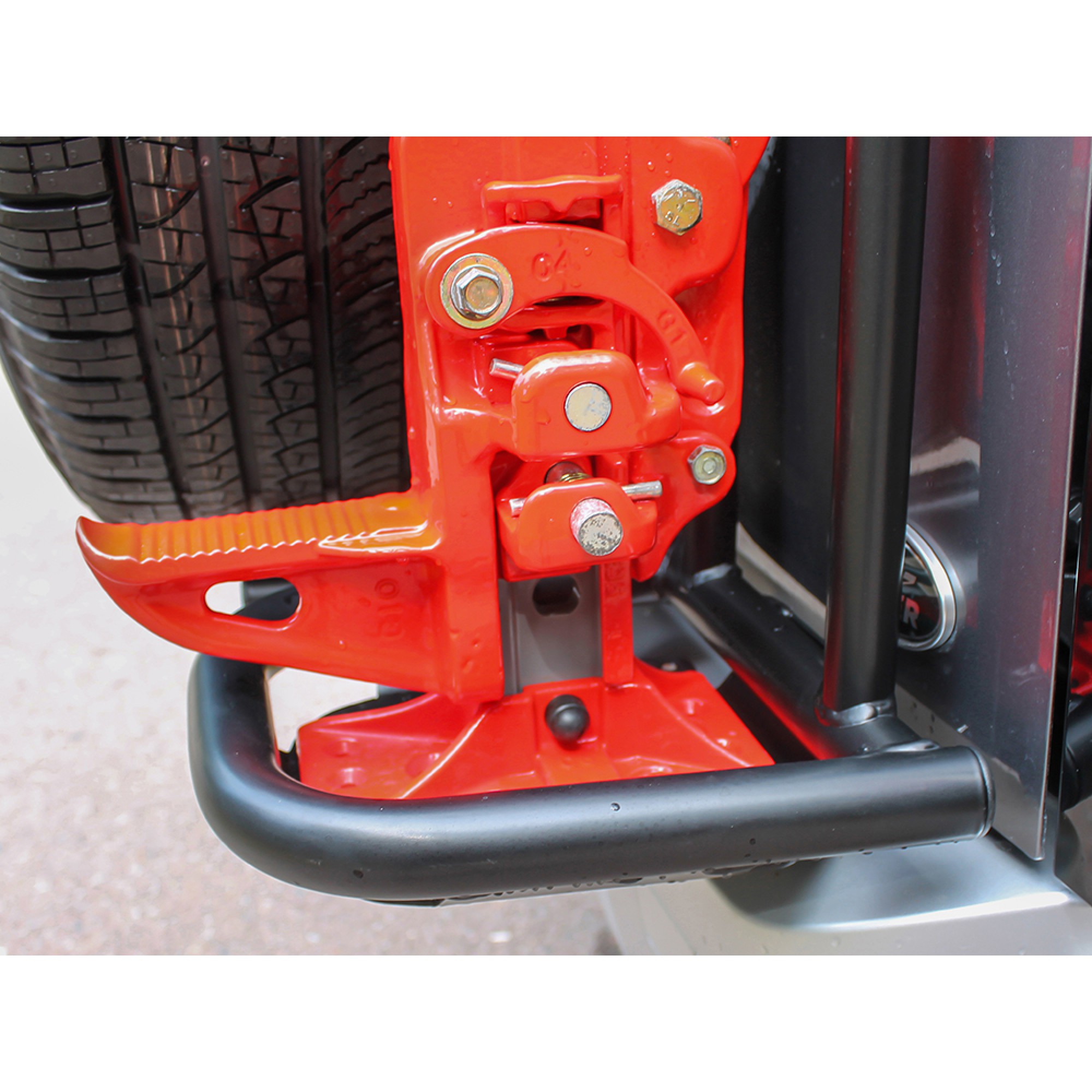 Spare Wheel Cradle & Jack Mount Defender 2020 Safety Device
