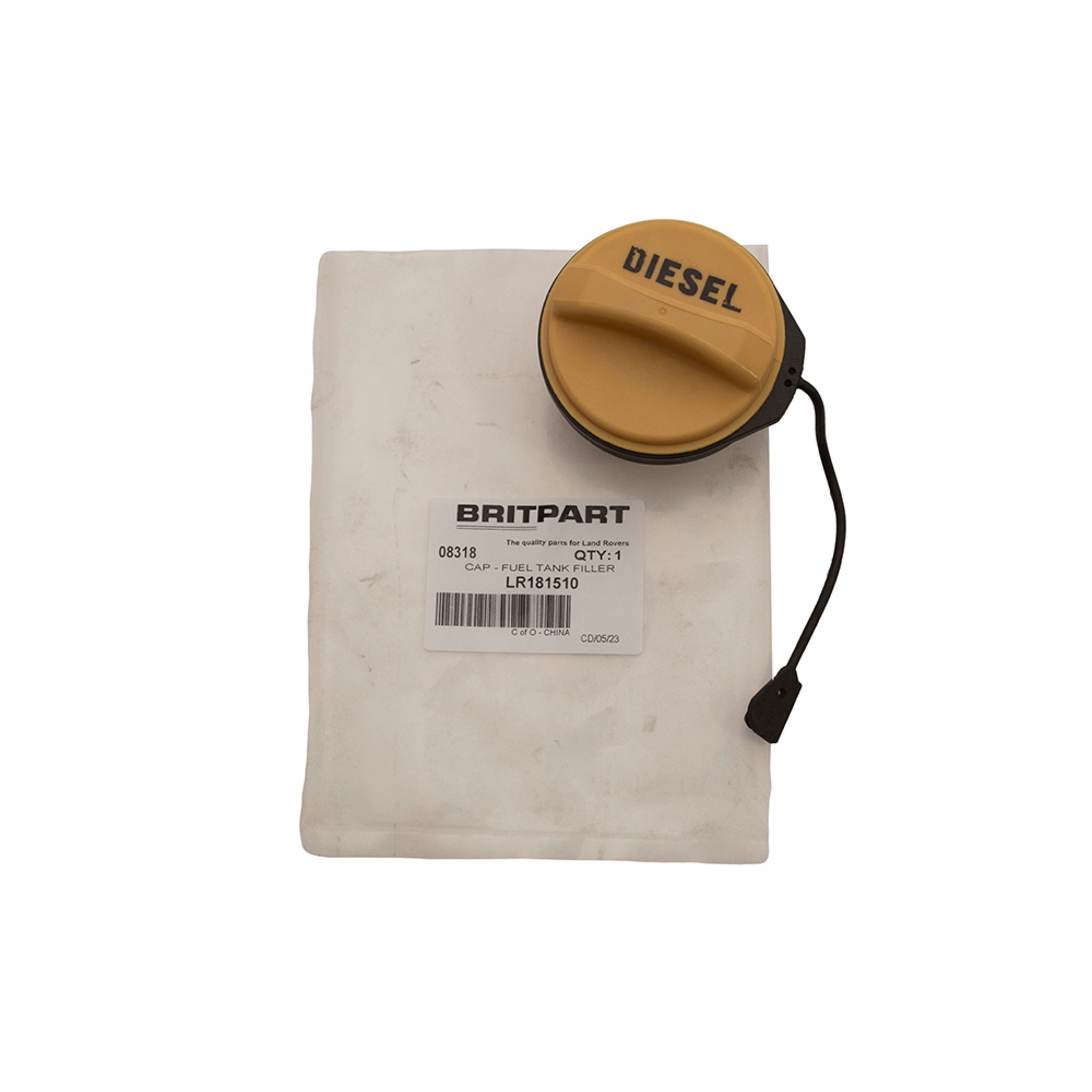 LR181510 - Cap - Fuel Tank Filler