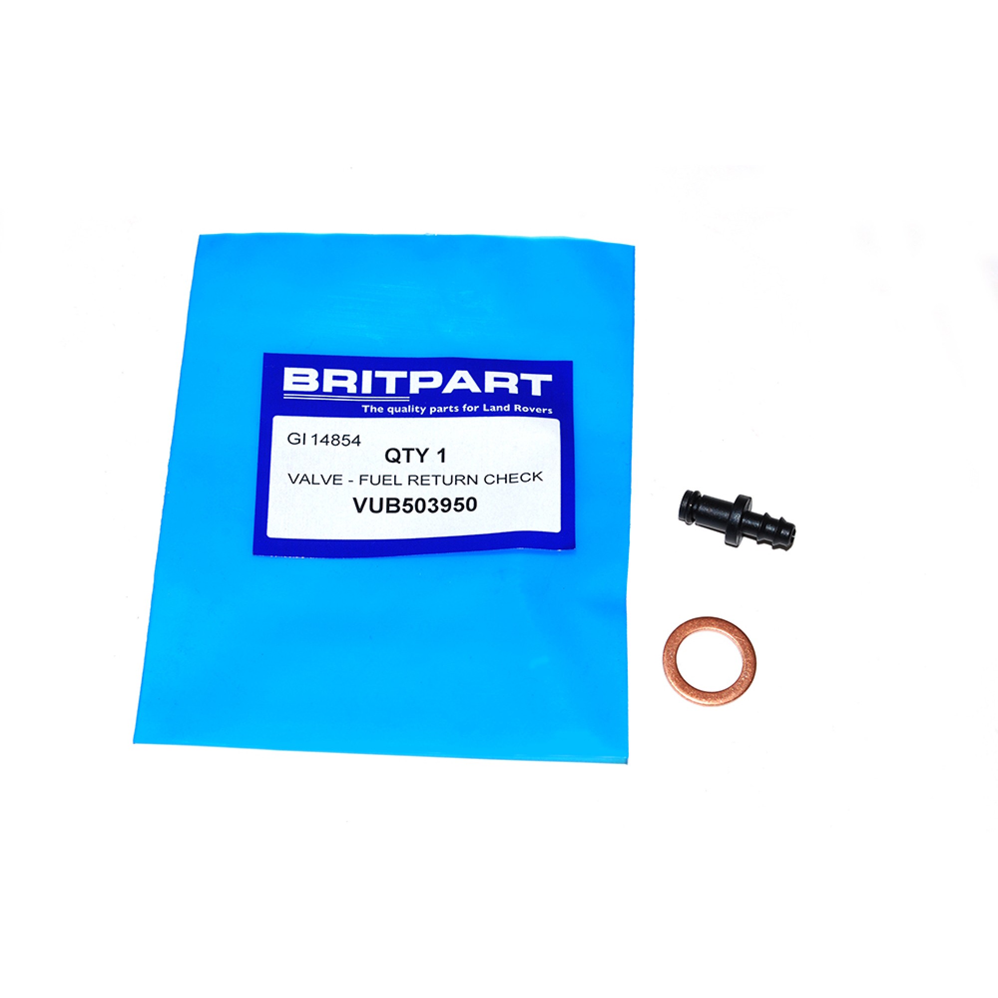 VUB503950 - Non Return Valve TD5 Fuel Filter