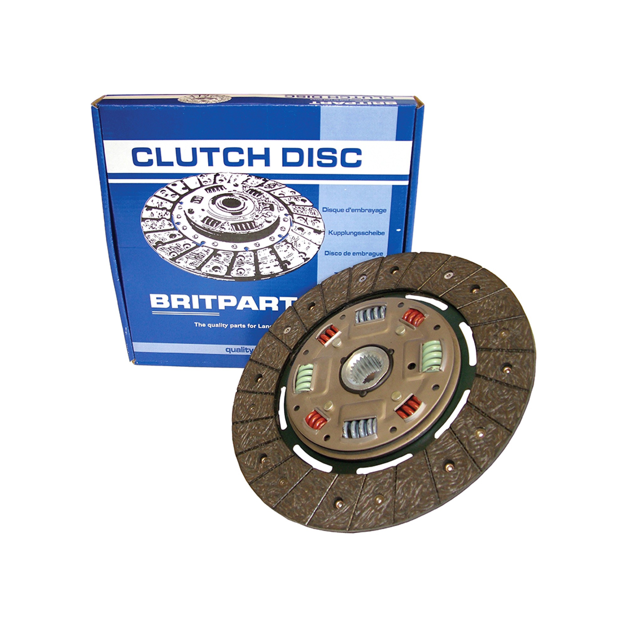 UQB000130 - Clutch Plate Heavy Duty 200/300TDI 130 242mm