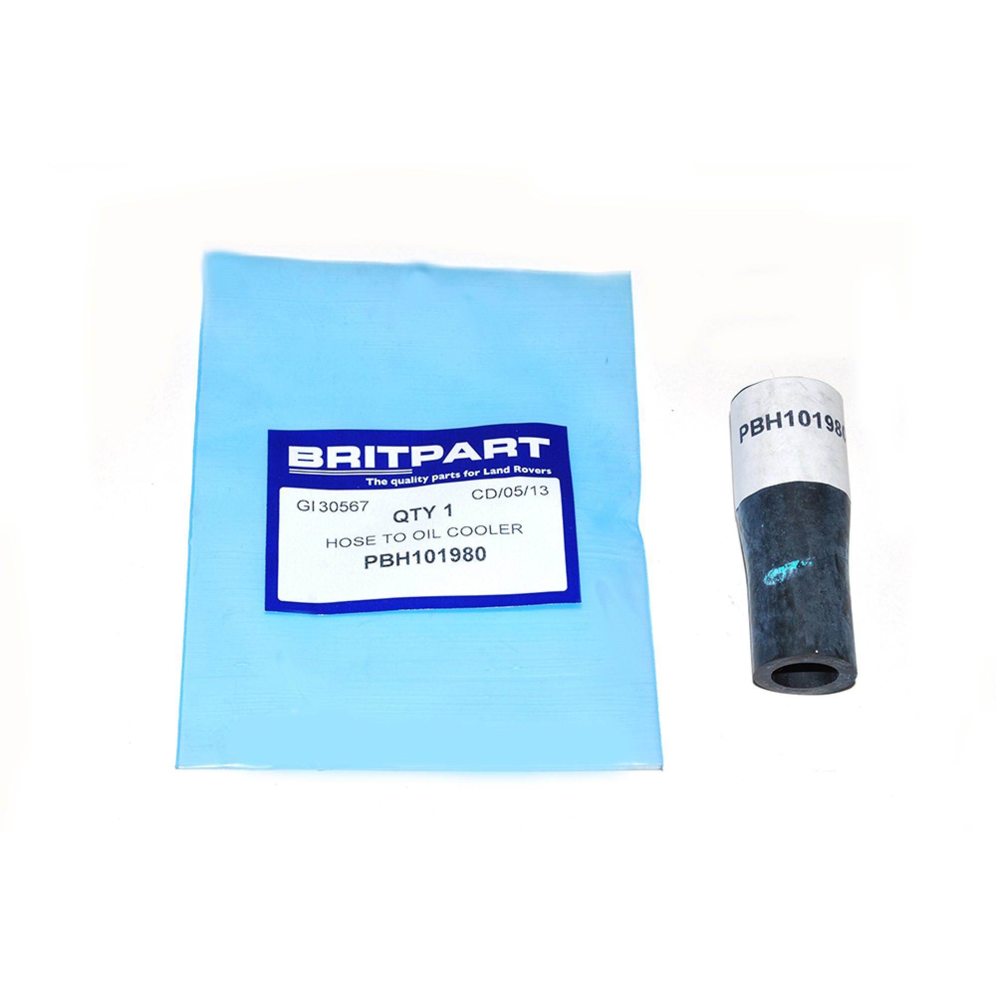 PBH101980 - Hose to Oil Cooler Pipe TD5