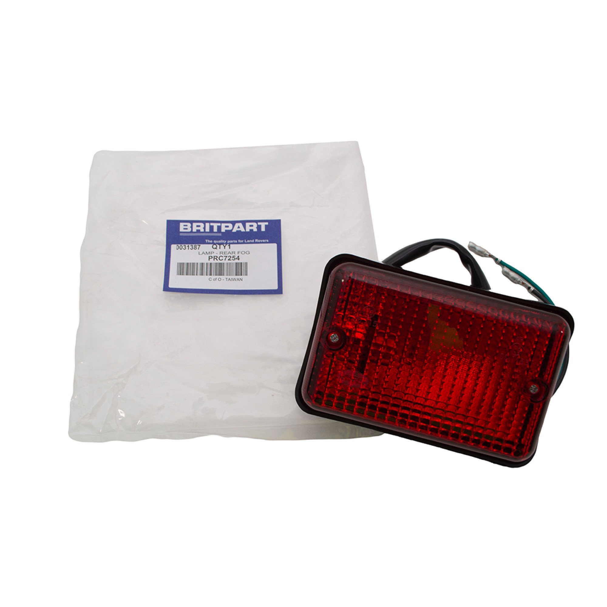 PRC7254 - Rear Fog Lamp Land Rover to 1998