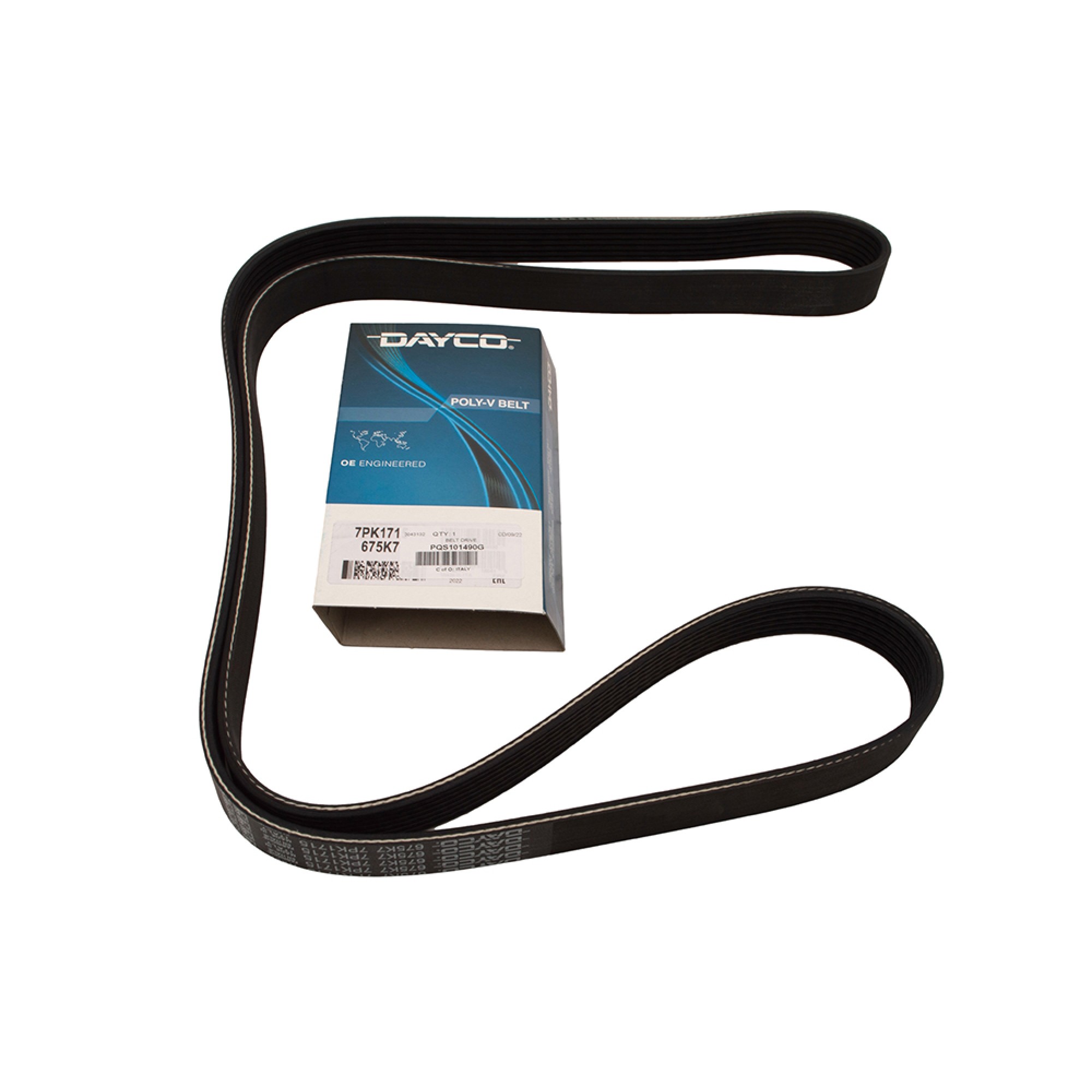 Dayco Drive Belt Alternator TD5 without Aircon Or Ace - PQS101490 G