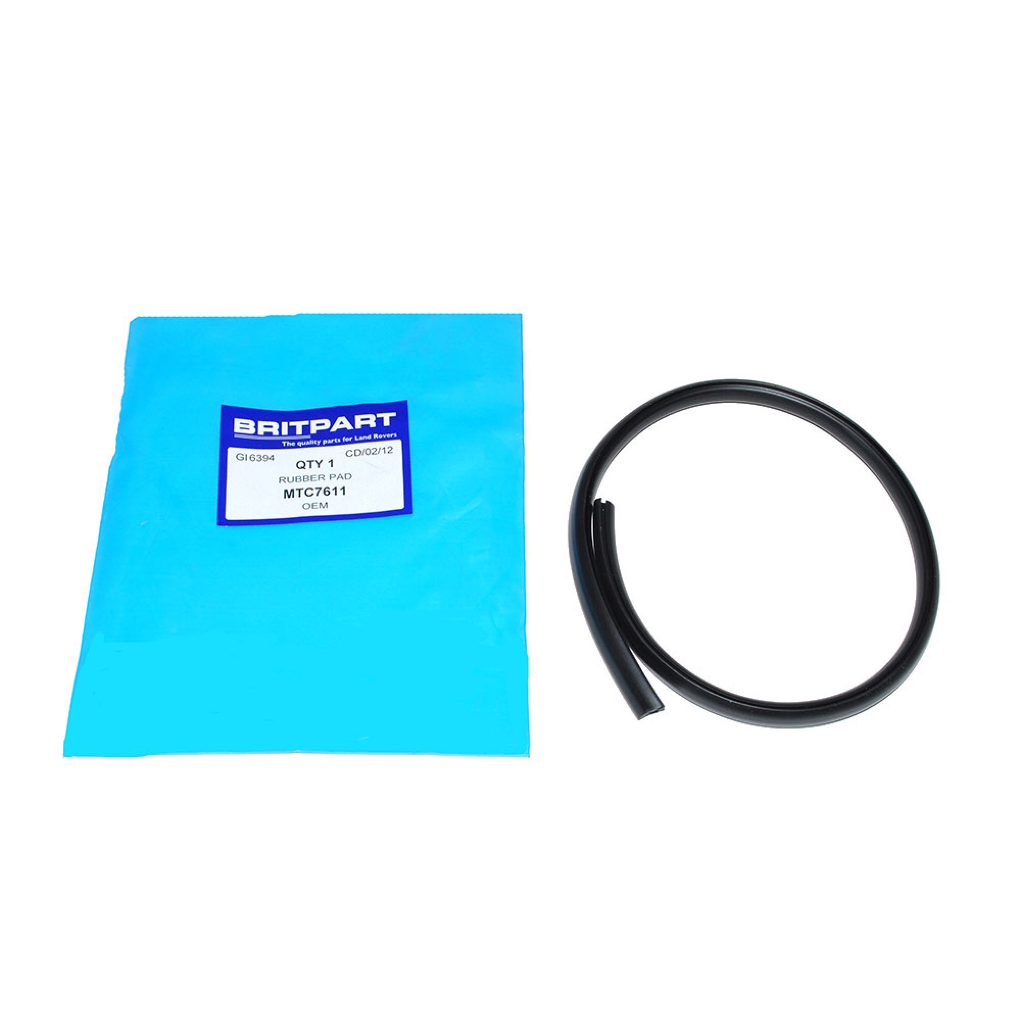 MTC7611 - OEM Seal Door Glass 110 1983-84