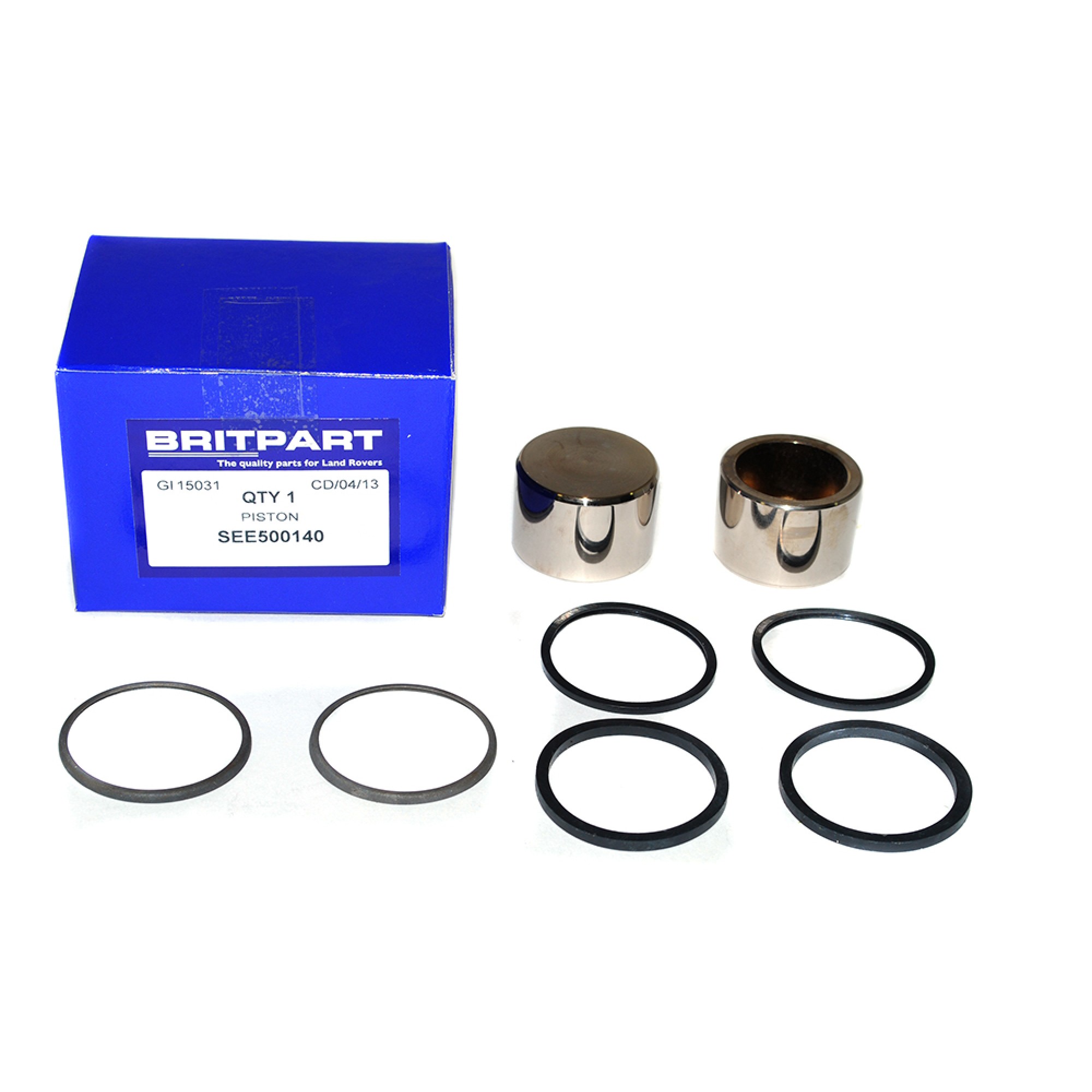 SEE500140 - Piston and Seal Kit Caliper Rear 90. Rear Discovery 1. and Late Range Rover Classic 1992-94