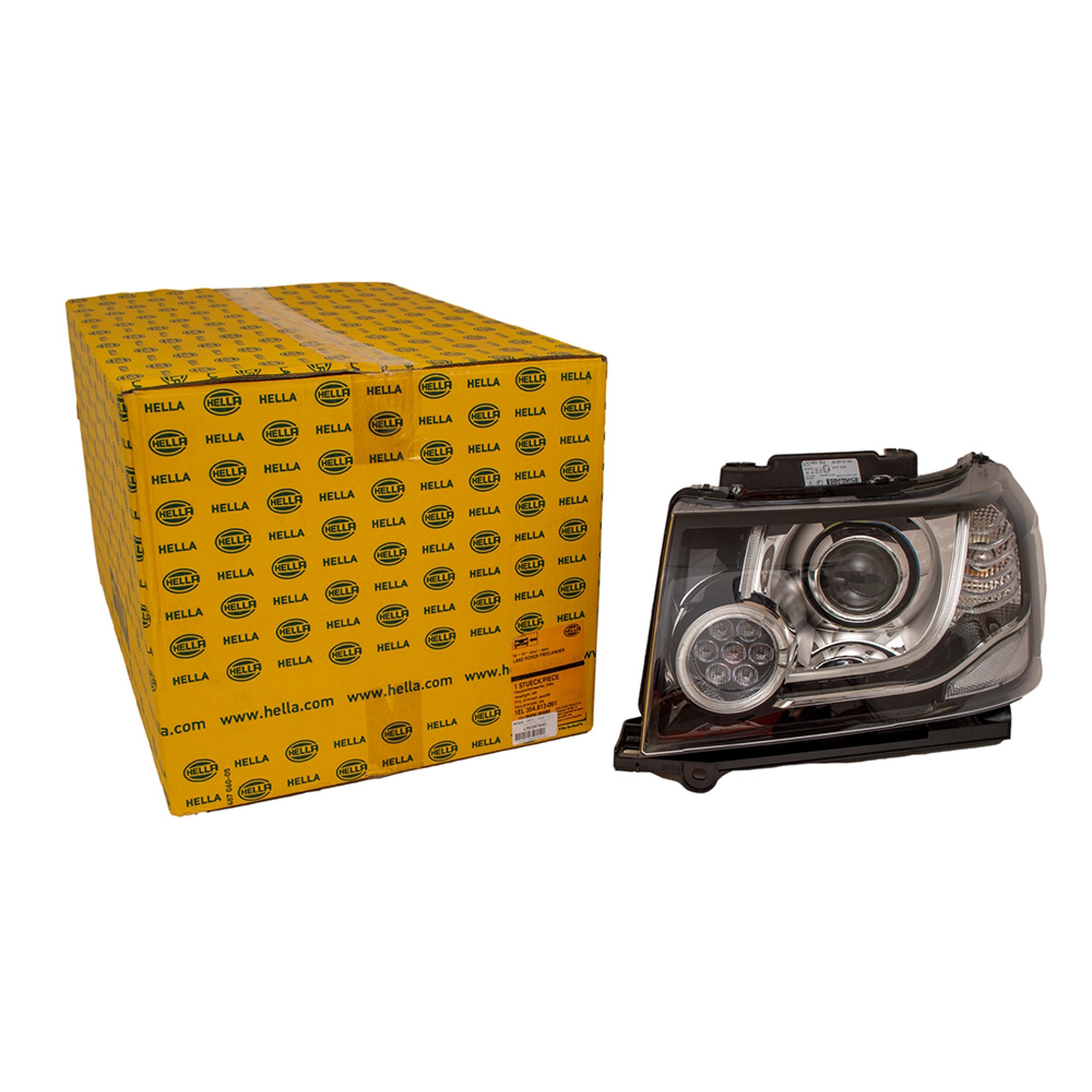 LR039784G - OEM LHD LH Headlamp and Flasher from Chassis DH000001 to Chassis EH999999