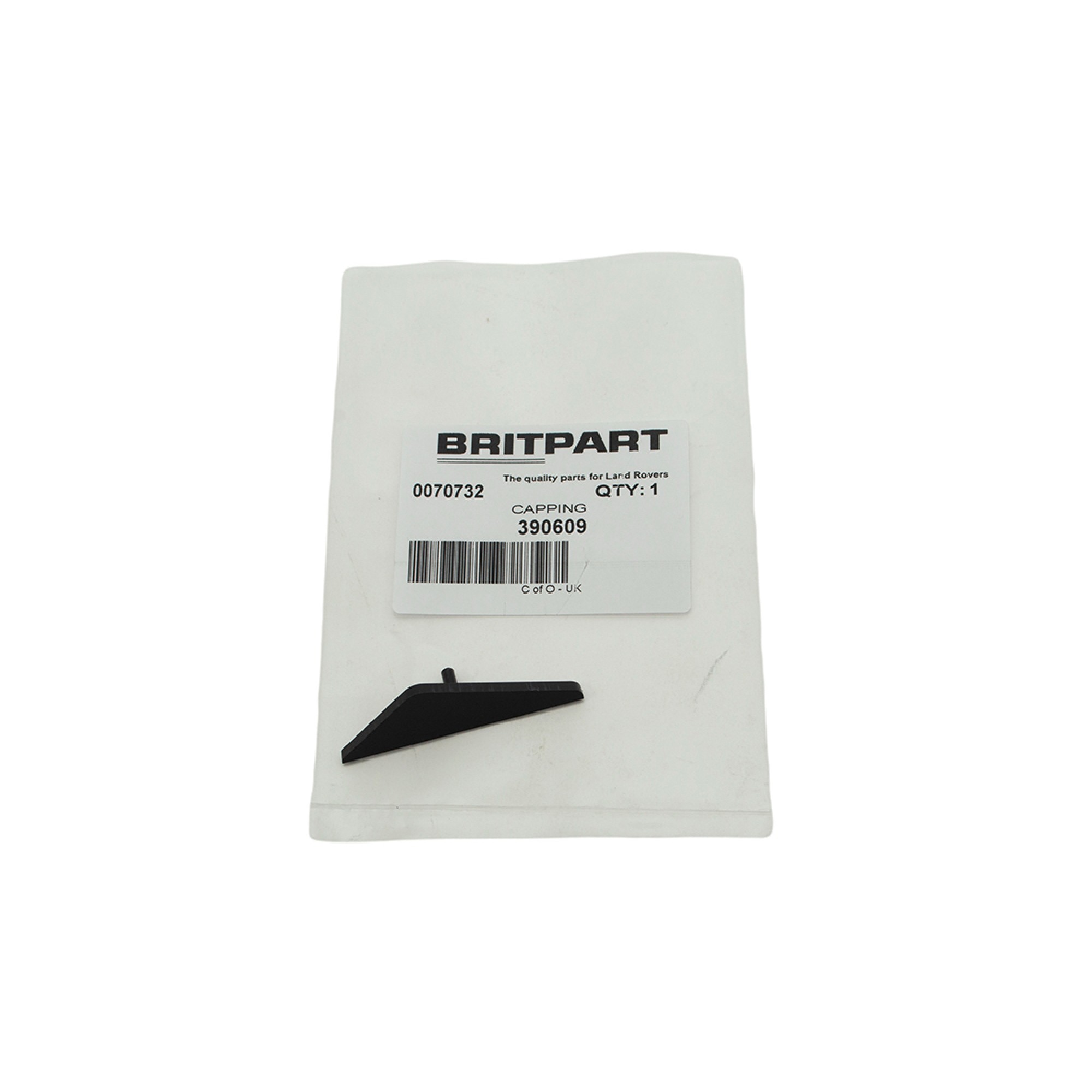 390609 - Finisher Air Intake Grills LH