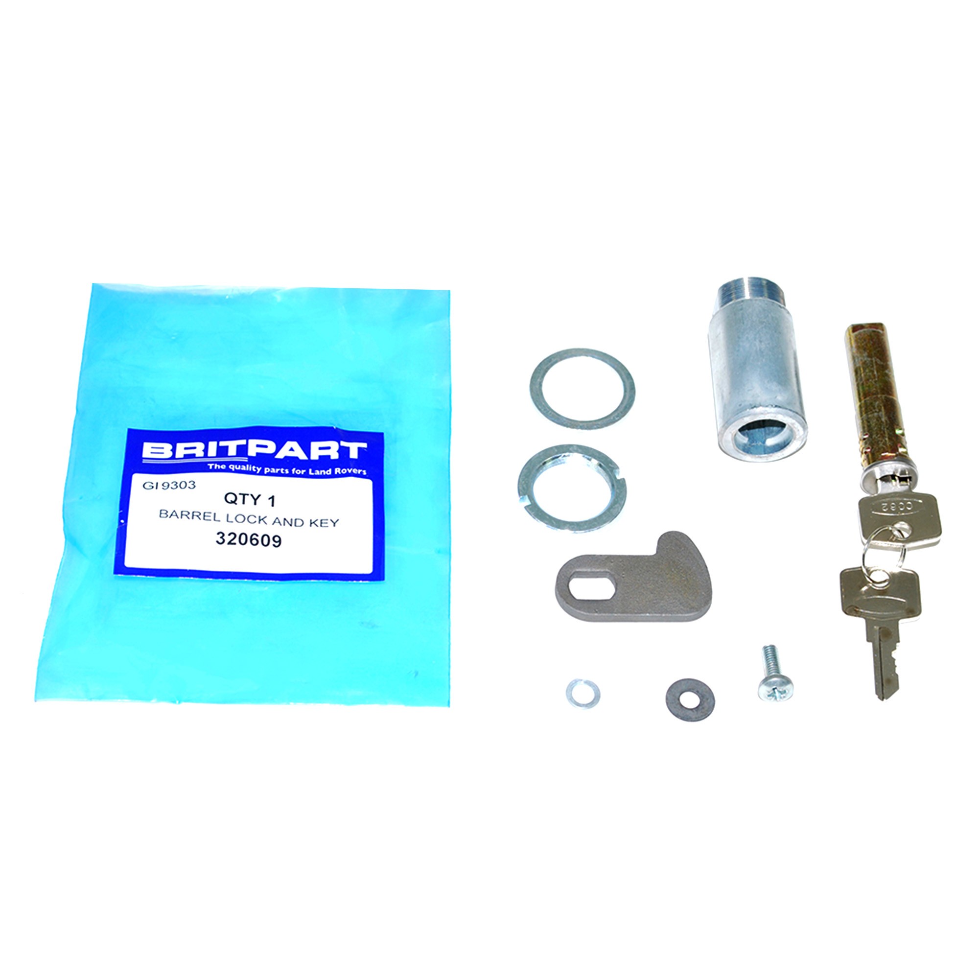 320609 - Barrel Lock and Keys 1967-82