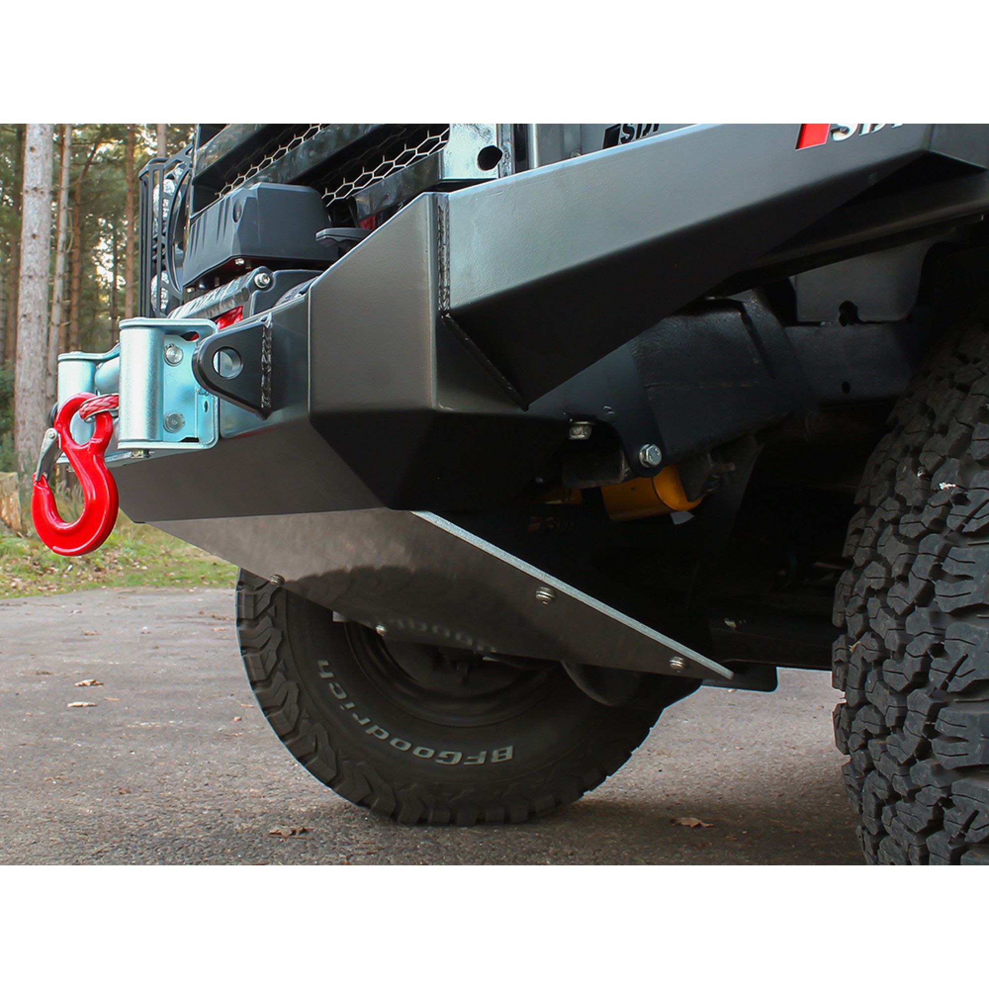 Safety Devices Stepped Winch Steering Guard 90/110 (1986-2016)