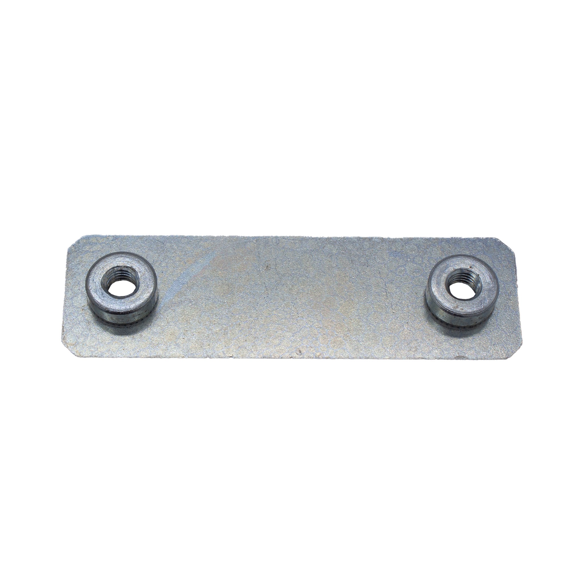 Door Latch Lock Securing Plates For Land Rover Series 2 & 3 - Pair (ASR2667 & ASR2668) - Made In UK