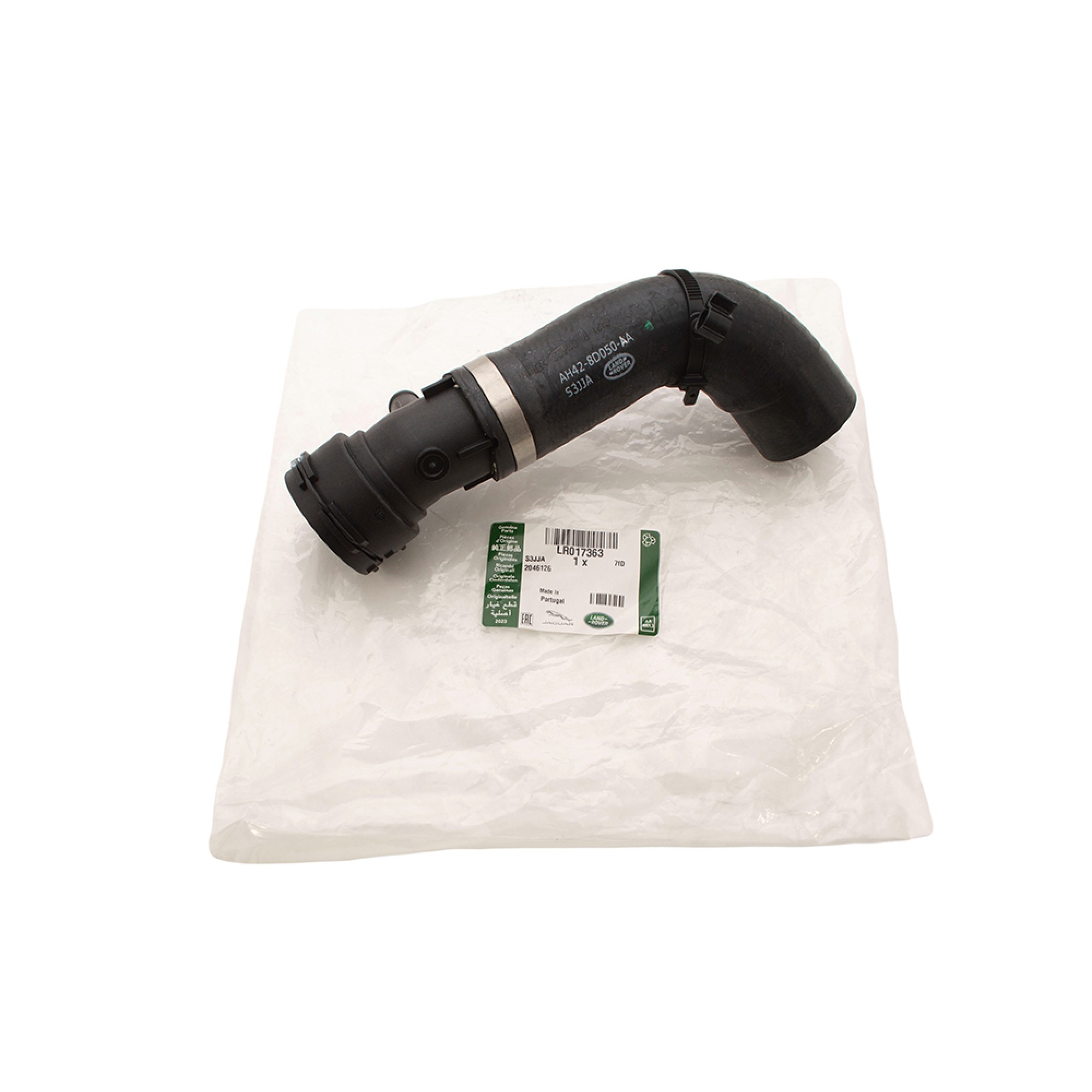 LR017363 - Genuine Coolant Hose Upper Radiator to Engine