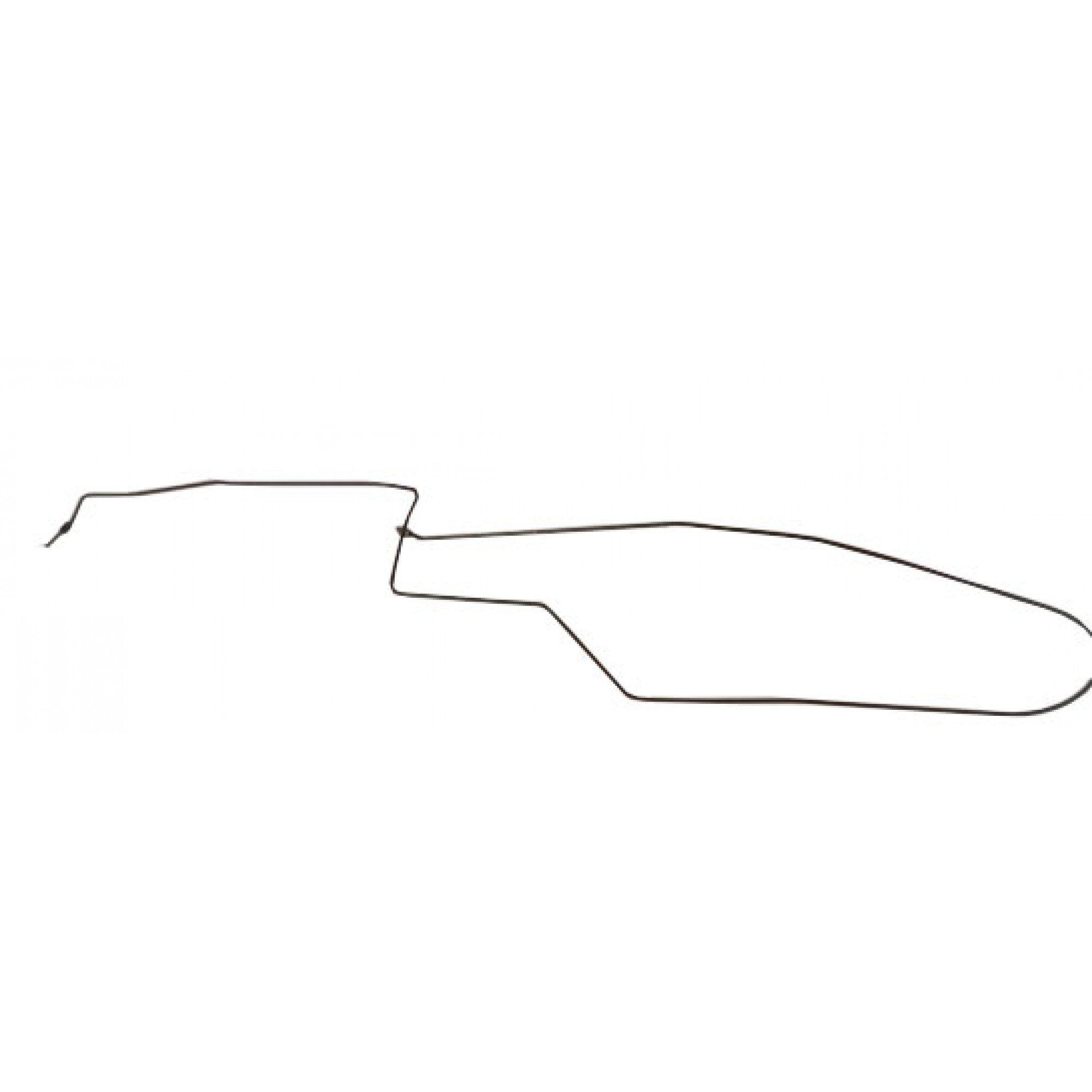 LR019463 - RH Under Floor Brake Pipe