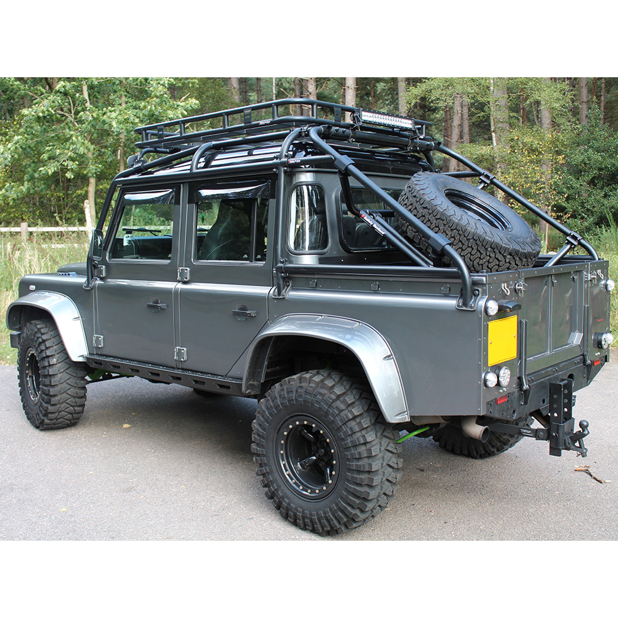 Faccaibbg Armrest Cover For Land Rover Defender 2020-2024 Black,Center