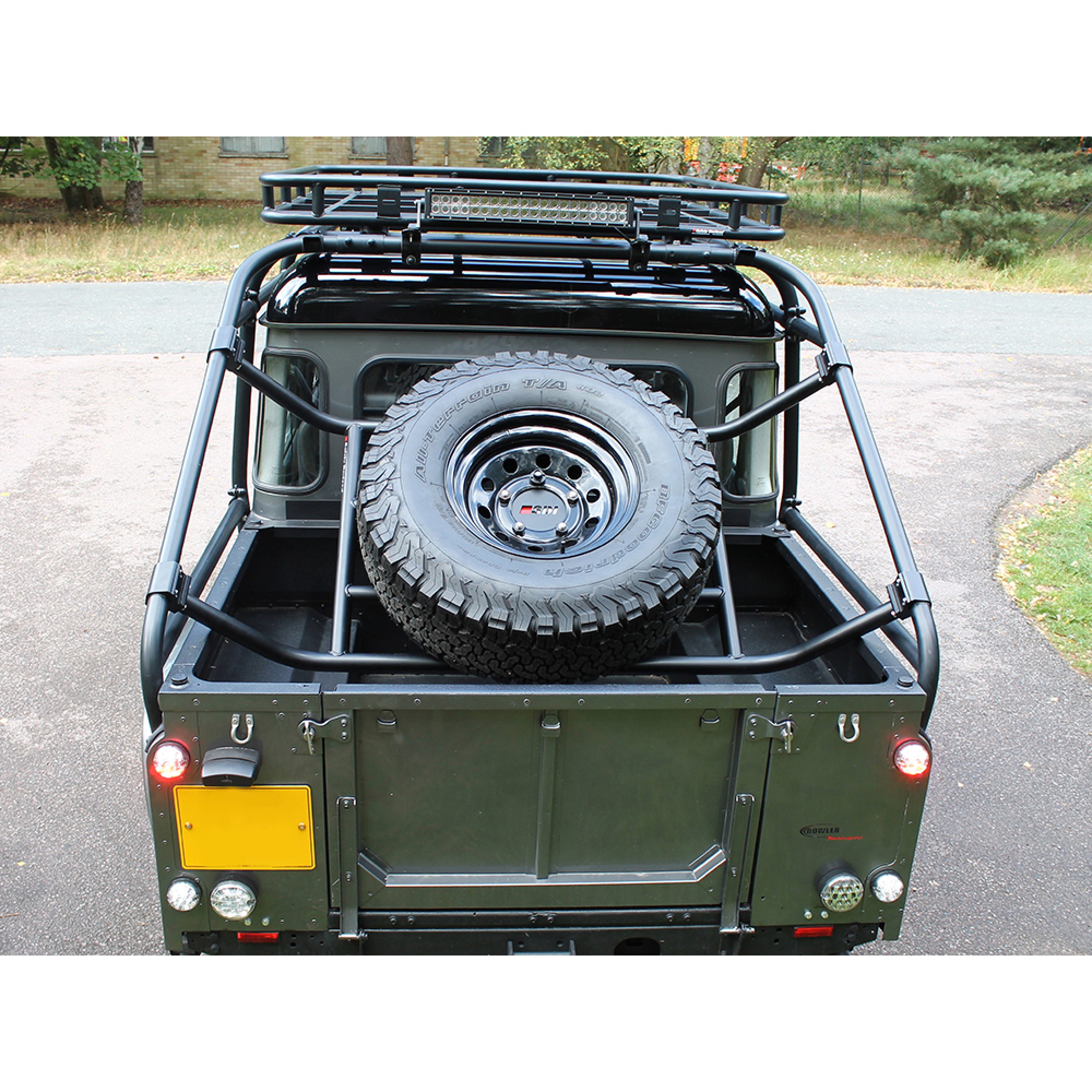 Safety Devices Roll Cage Spare Wheel Carrier