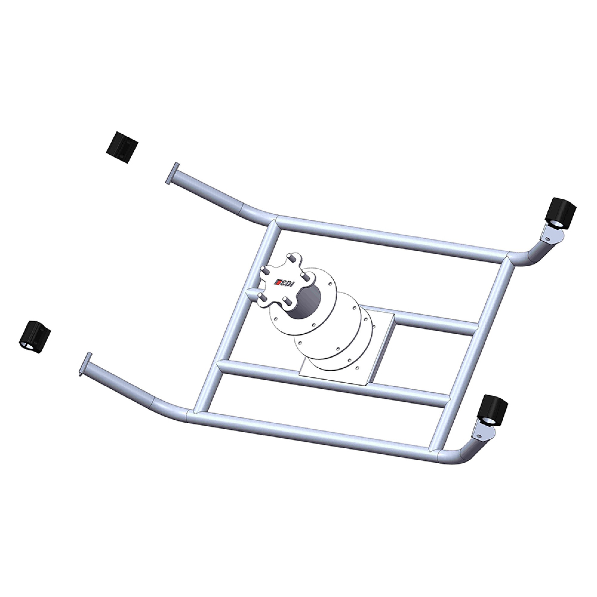 Safety Devices Roll Cage Spare Wheel Carrier