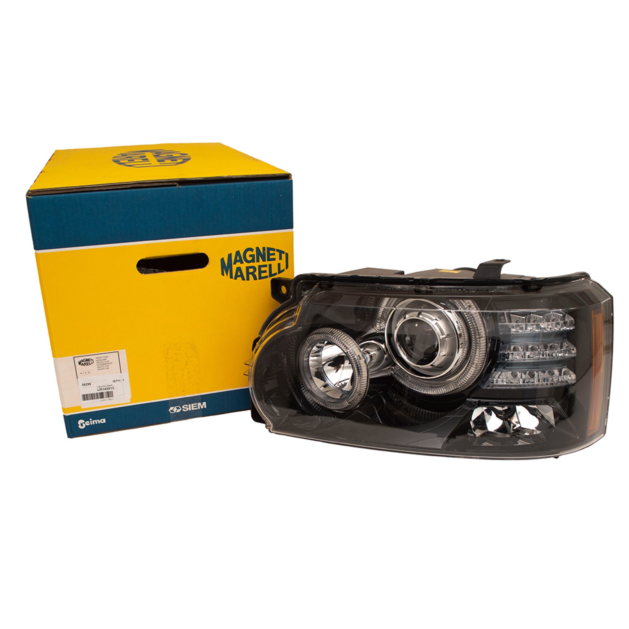 LR143013 - LHD LH Headlamp with Adaptive Bi Xenon