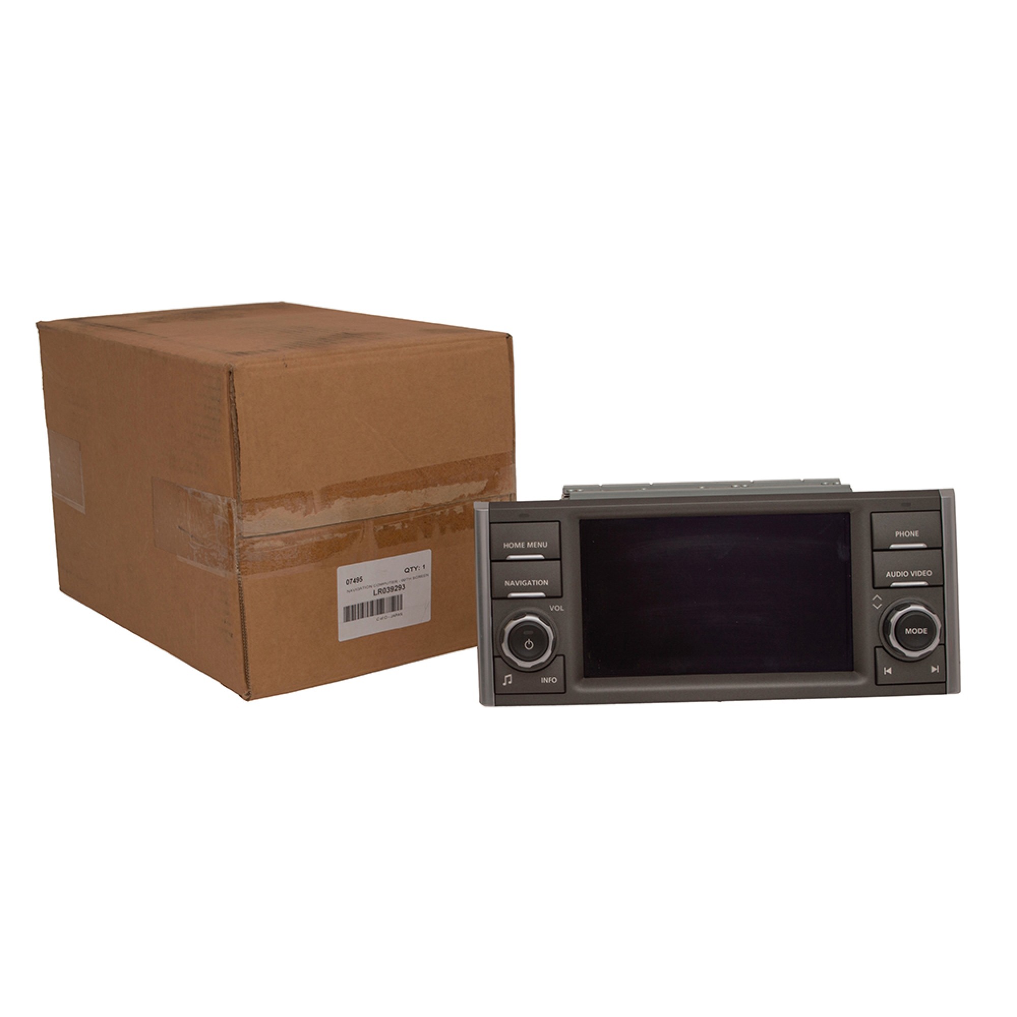 LR039293 - OEM Navigation Computer Screen from Chassis CA375167 with Nav System-becker Traffic Pro, Navigation Disc