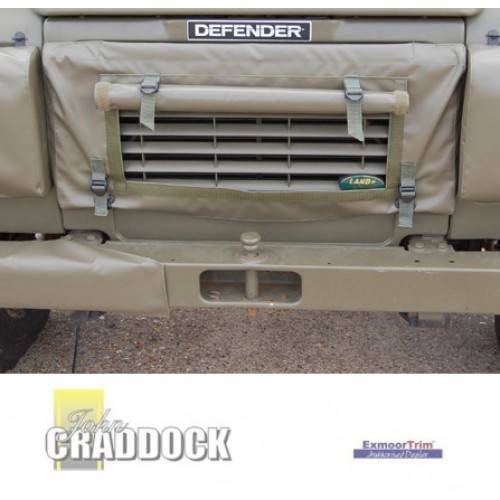 Radiator Muff 90/110 Olive Green Mod Approved No Drilling