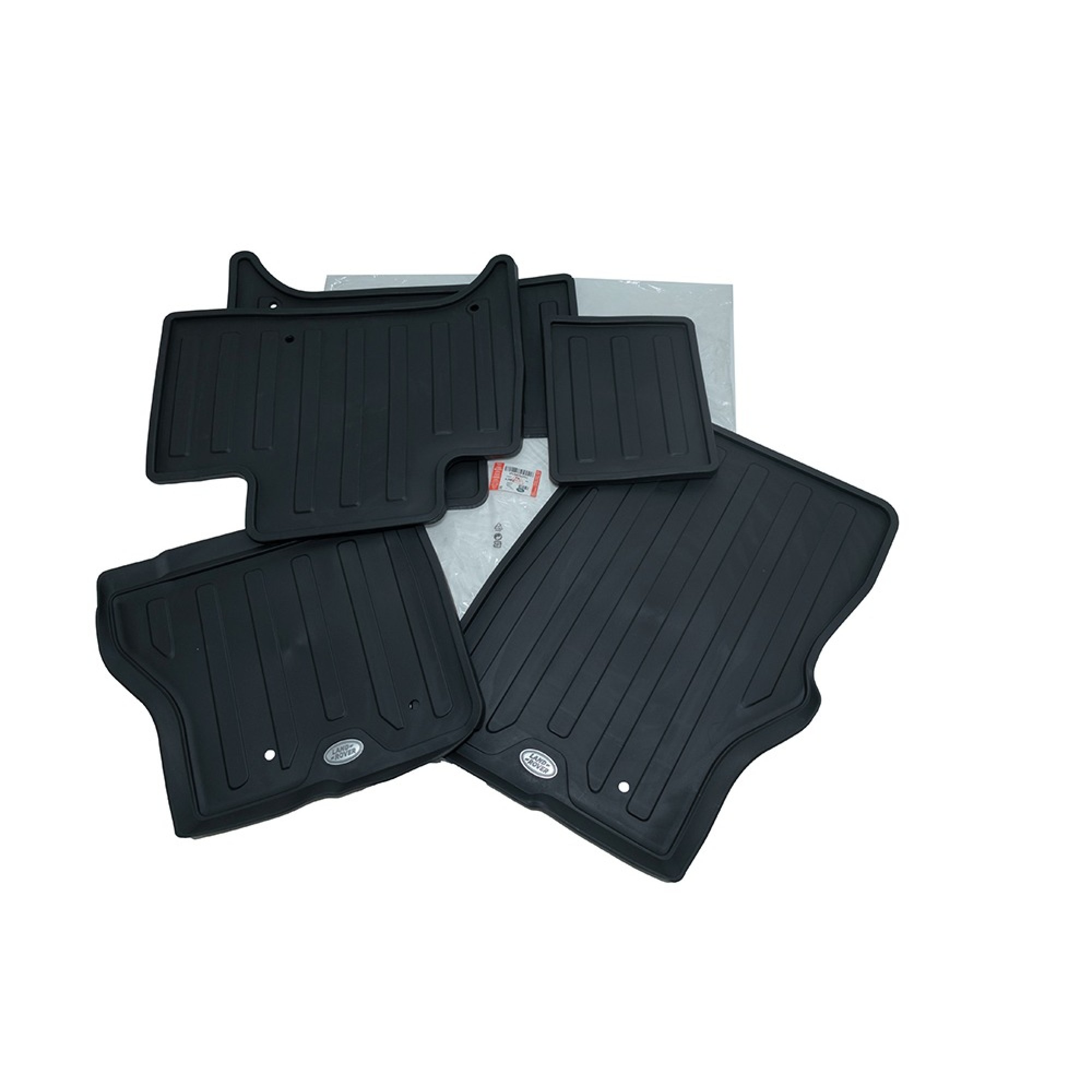 Genuine Ebony Rubber Mats Full Set Discovery 5 RHD