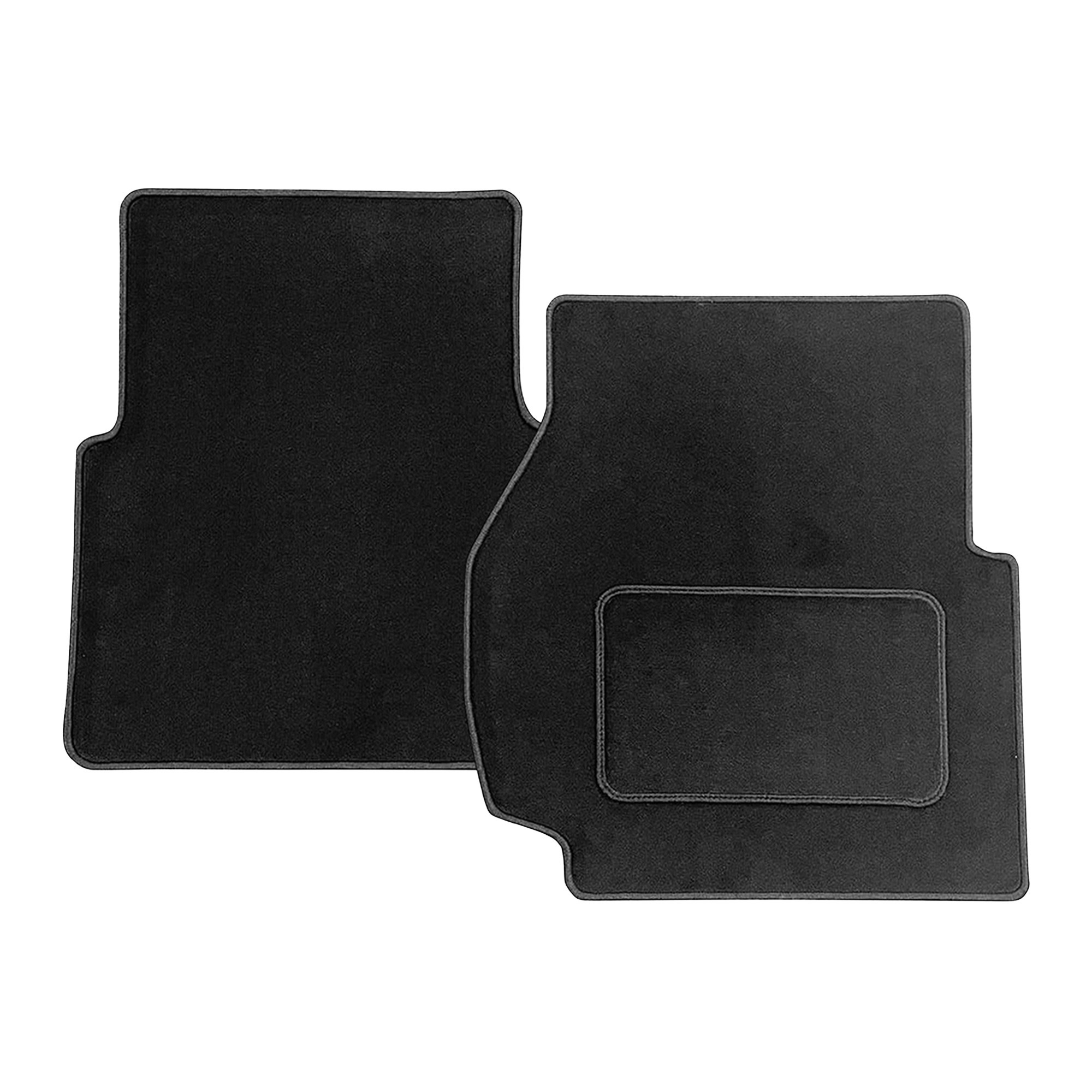 DA3985BLACK - Puma 2.4 Front Mat Set RHD by Britpart