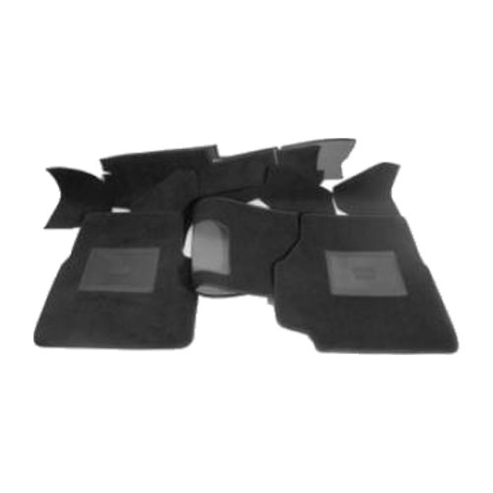 EXT020-3 - Series 2 and 3 Front Carpet Set Black
