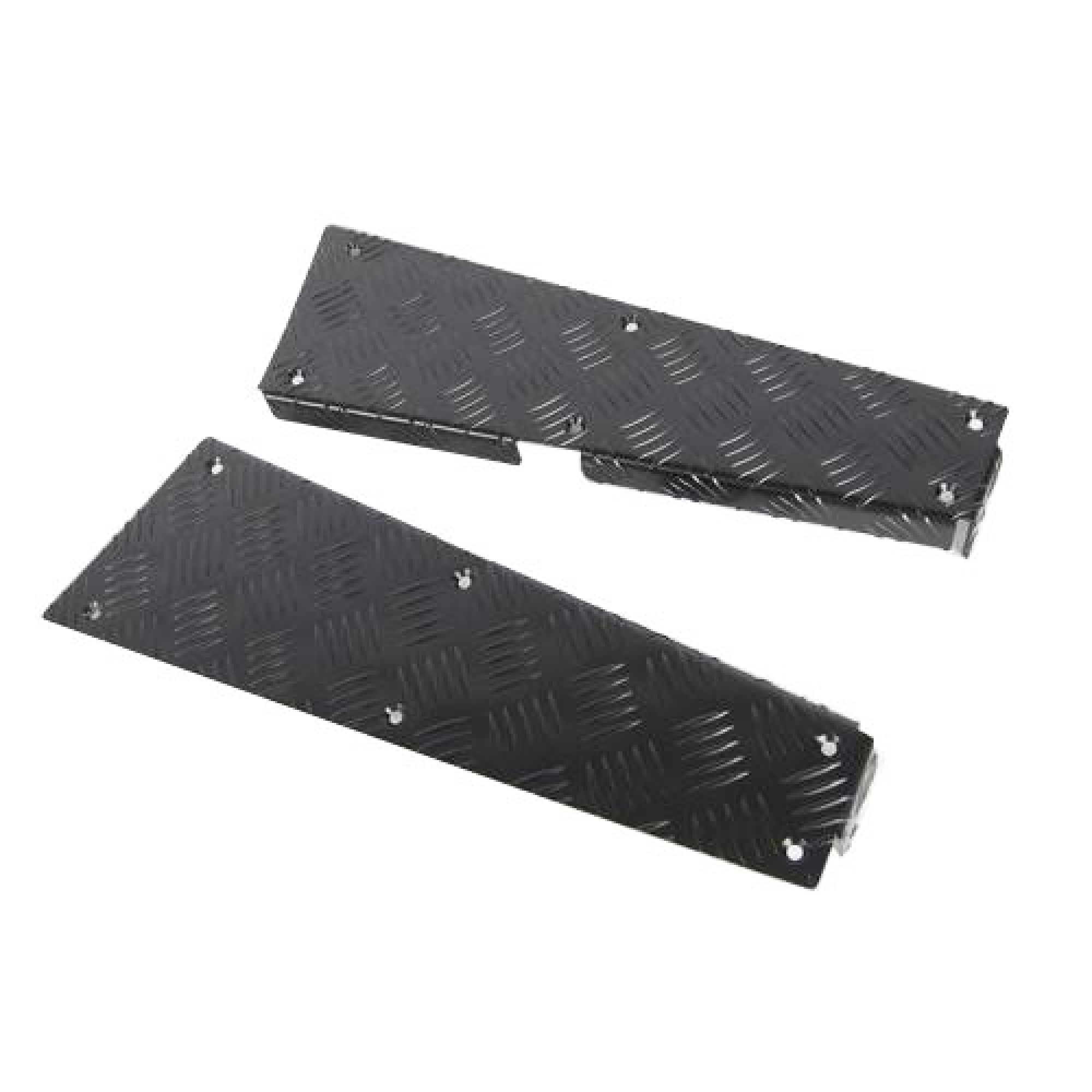 Chequer Plate Kit 3mm Black 110 Rear Body Corners Inc Fixings Boxed Pair by Mammouth - CNKIT01-110/B