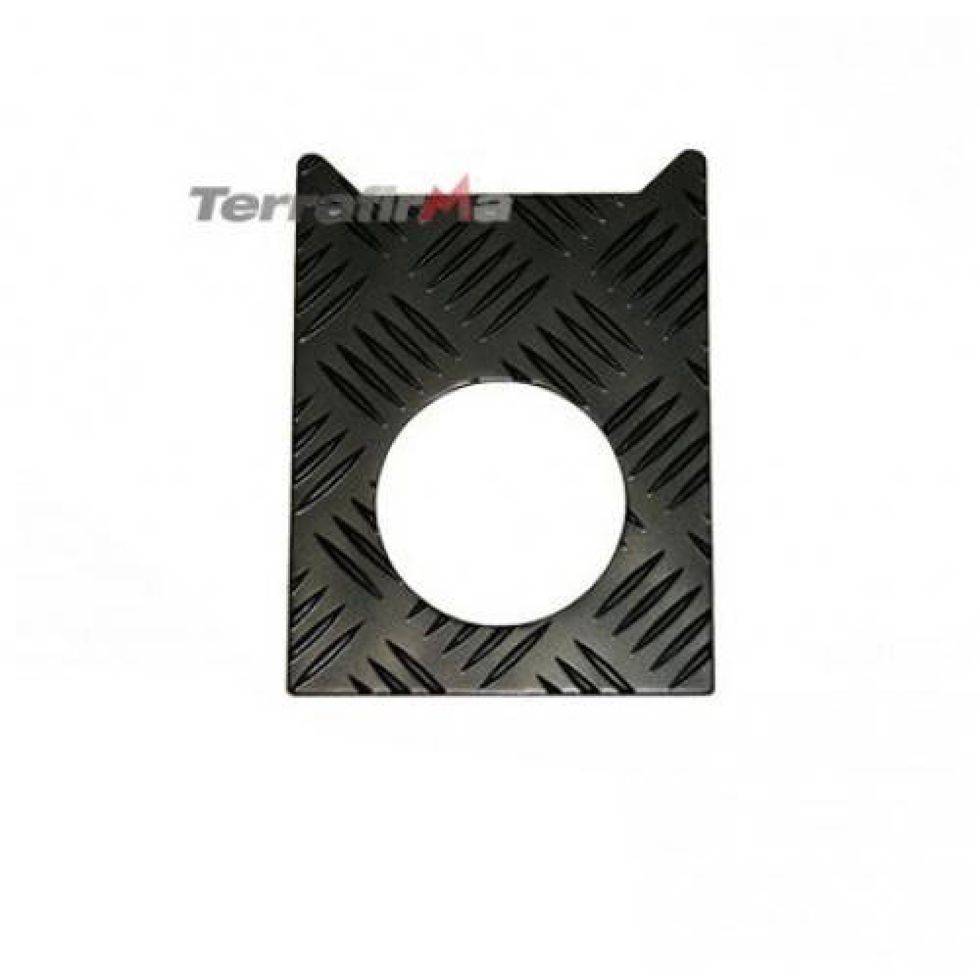 FF-TDI/B - Fuel Filler Surround Defender 90/110 TDI Black Chequer Plate