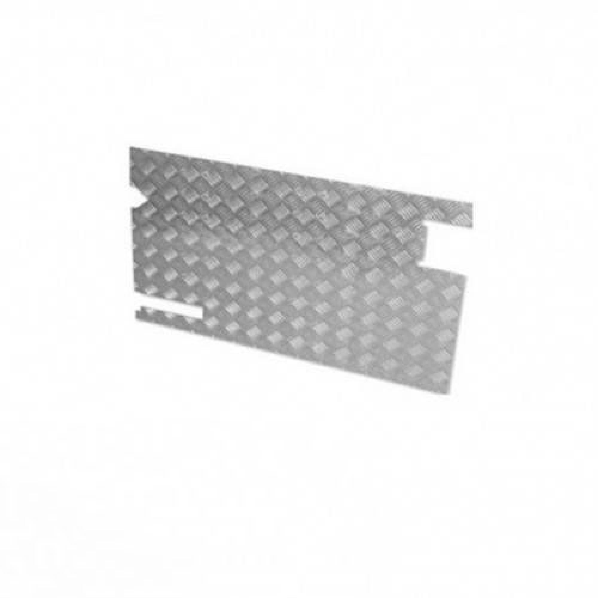 JC5048 - Chequer Plate Inner Rear Door 90/110 with Heated Rear Screen and No Wiper Motor