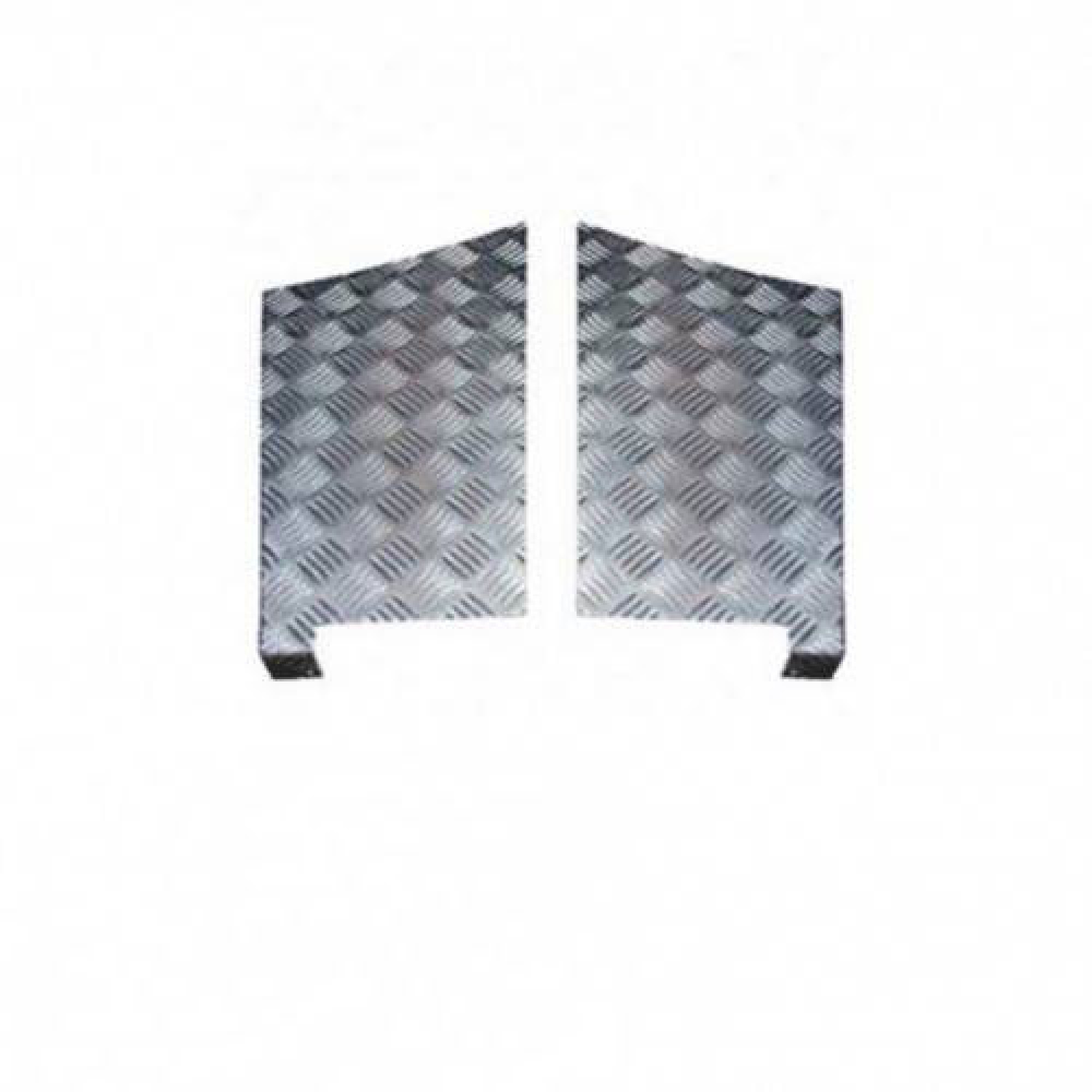 JC5018 - Chequer Plate 110 Rear Wing Corner 1 Per 2mm