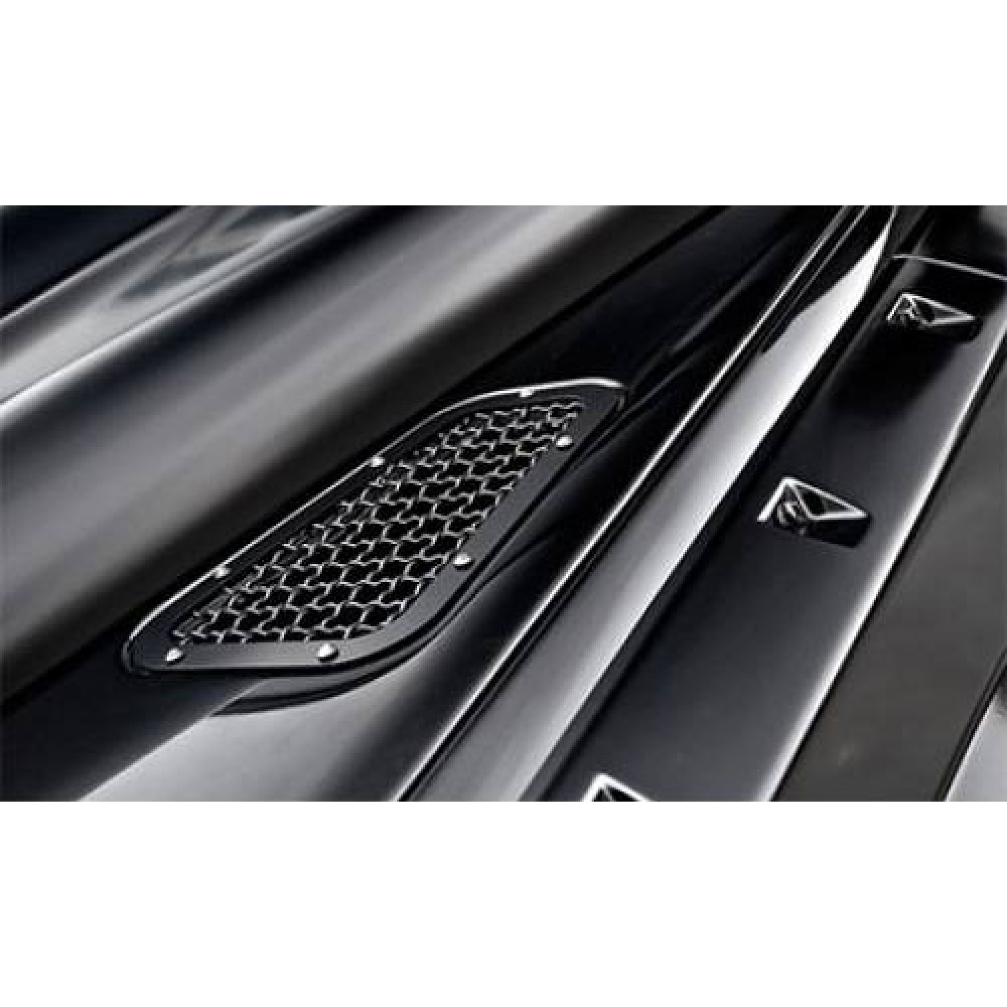 PKDEFWINGVENT - Kahn Wing Top Bonnet Vents Industrial Mesh (Pair)