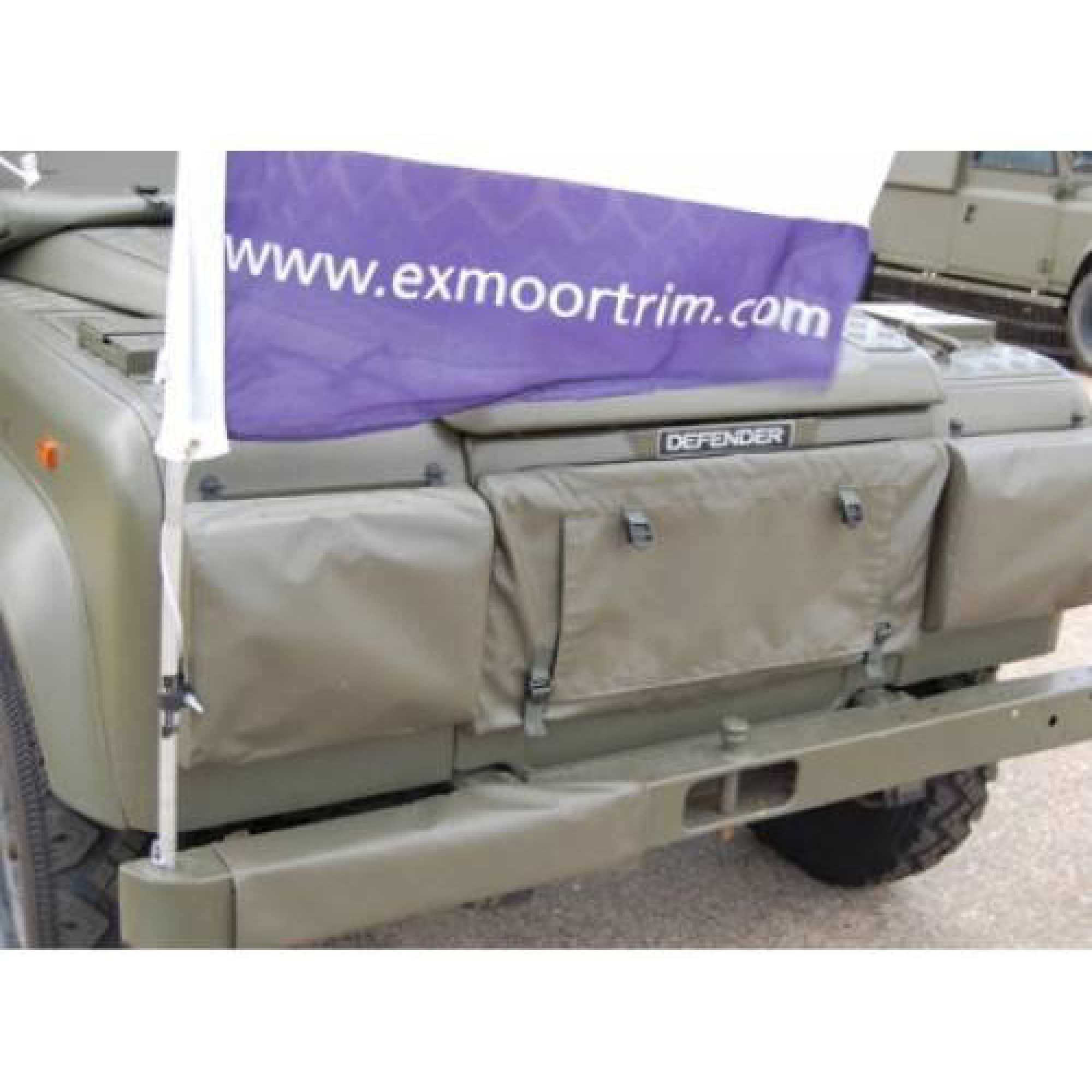 Radiator Muff 90/110 Olive Green Mod Approved No Drilling