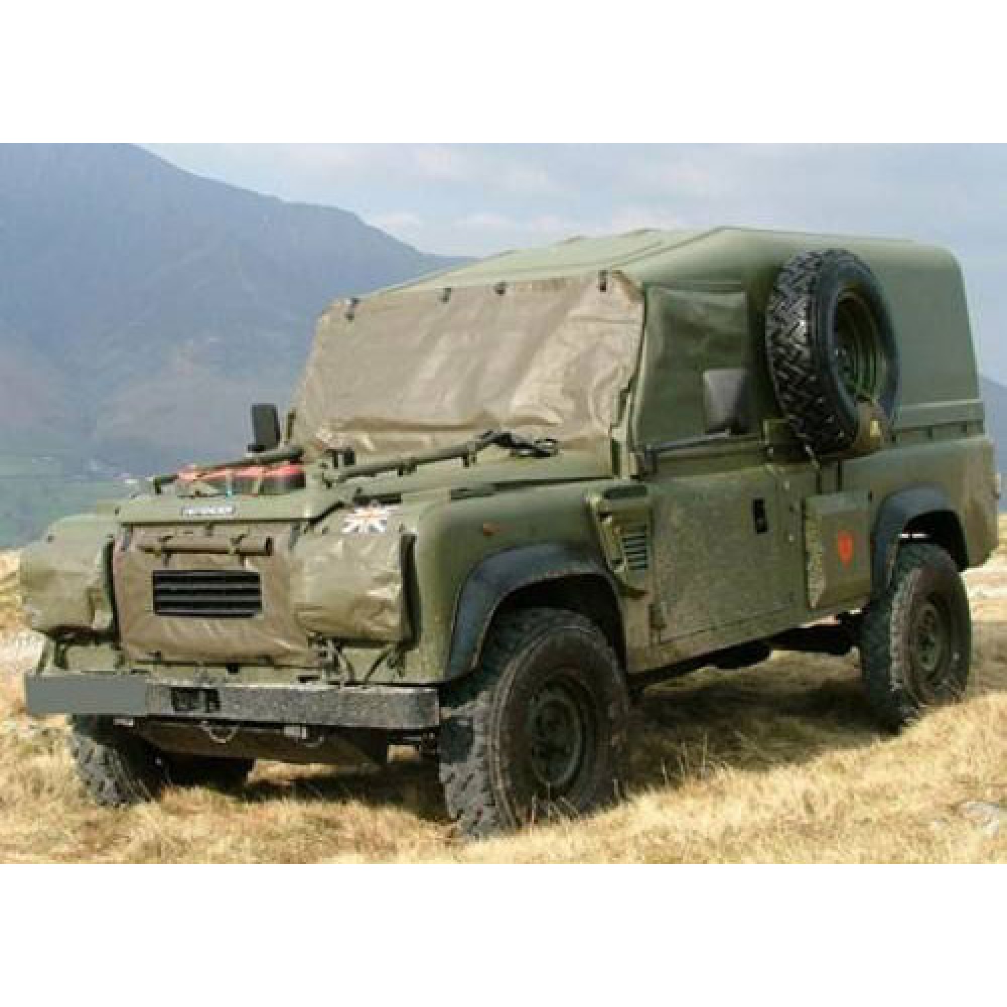 EXT244-3 - Military Wolf Radiator Muff Cover