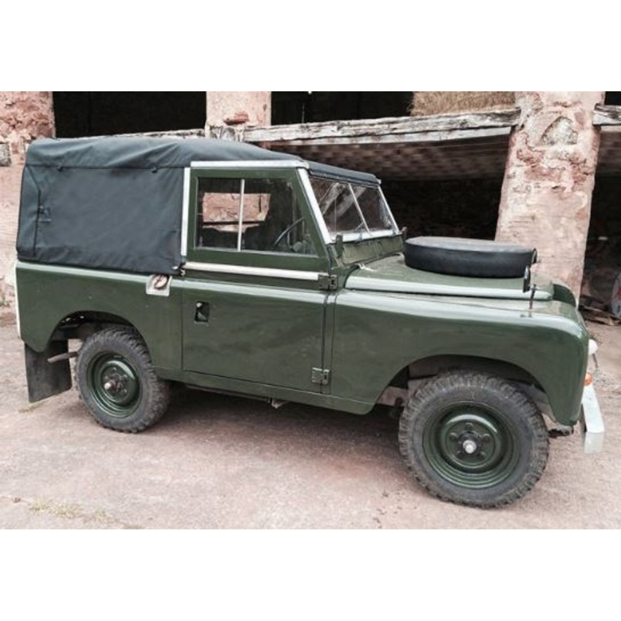 EXT250-4BKC - 88 Full Hood in Black Canvas