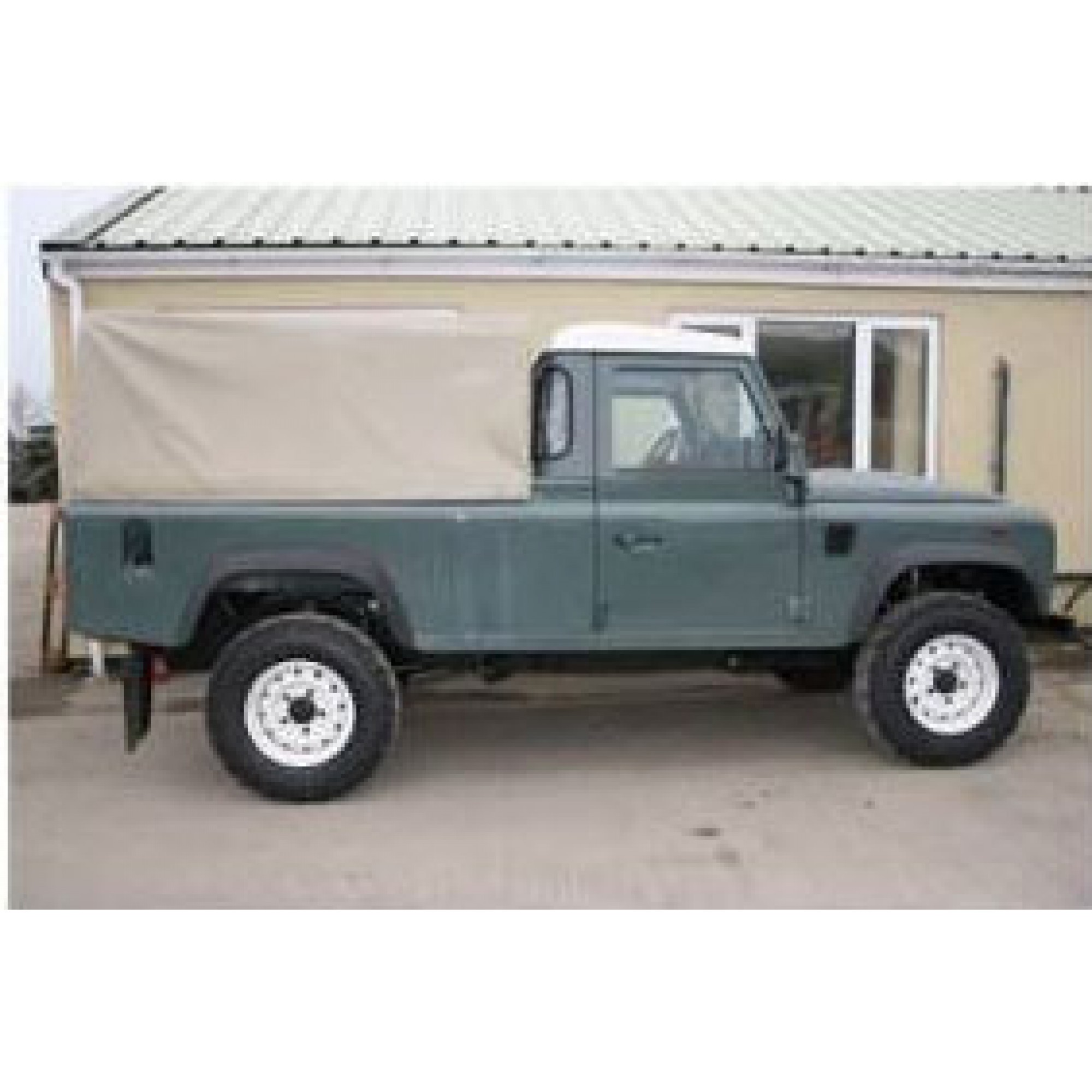 EXT208-8BKC - 110 3/4- Cab Fit Black Canvas Wsw