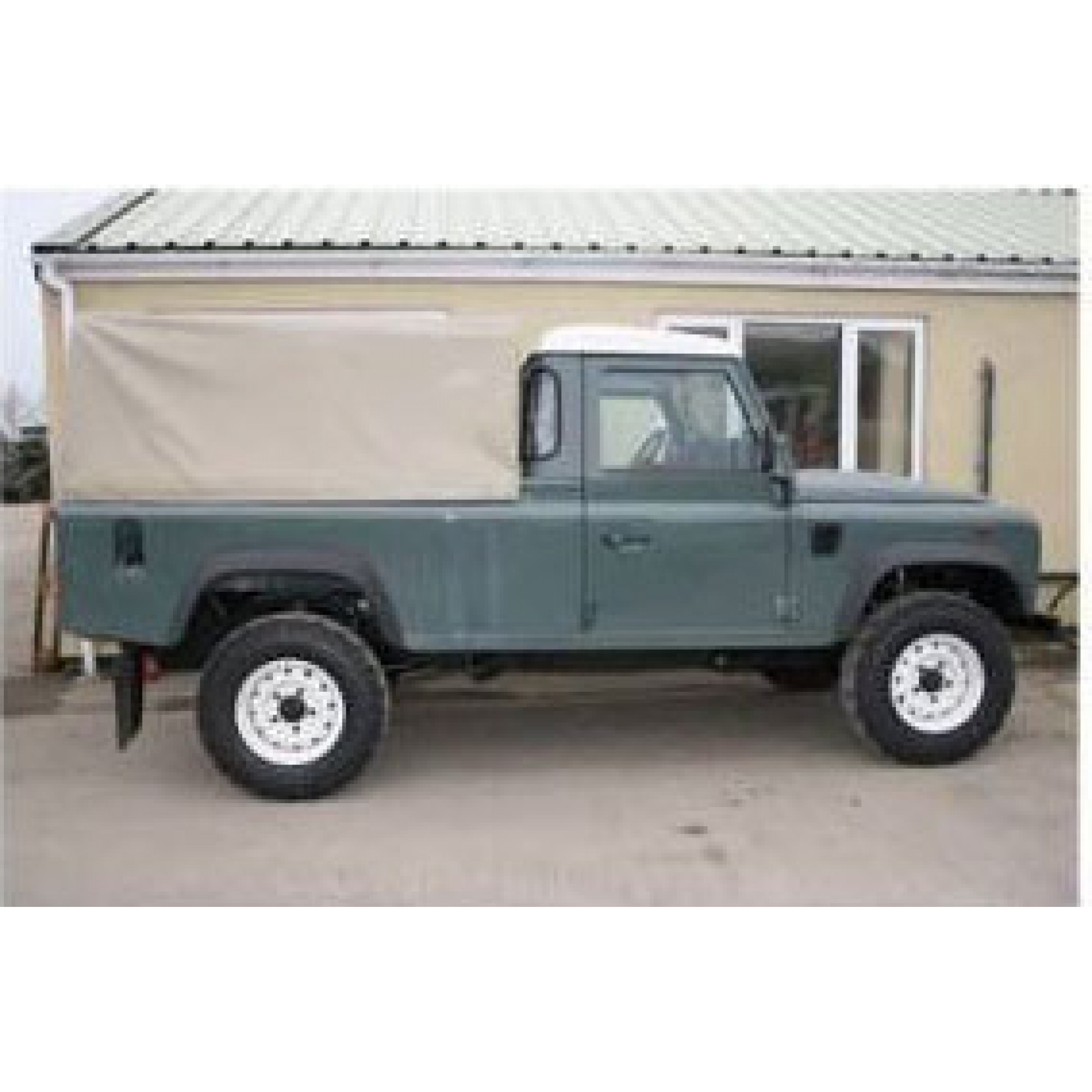 EXT208-4BKC - 110 3/4 - Cab Fit Black Canvas