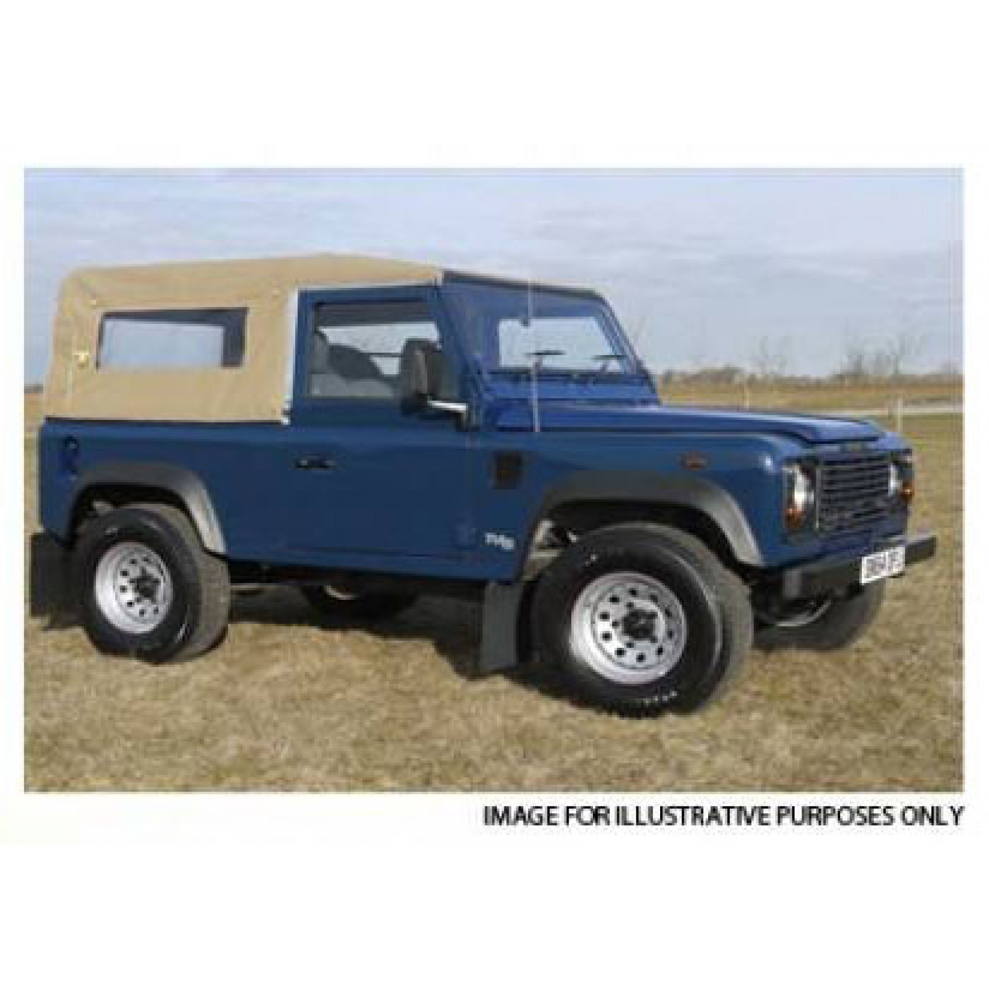 90 Full TD5/TD4 Khaki Canvas Wsw