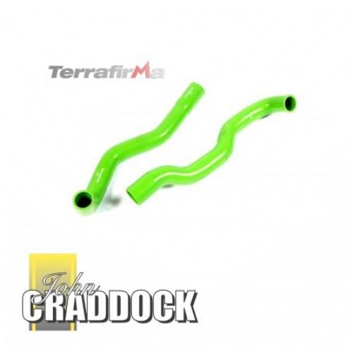 TF729 - Terrafirma Silicon Hose Kit Green Defender 90/110 TD4 Puma