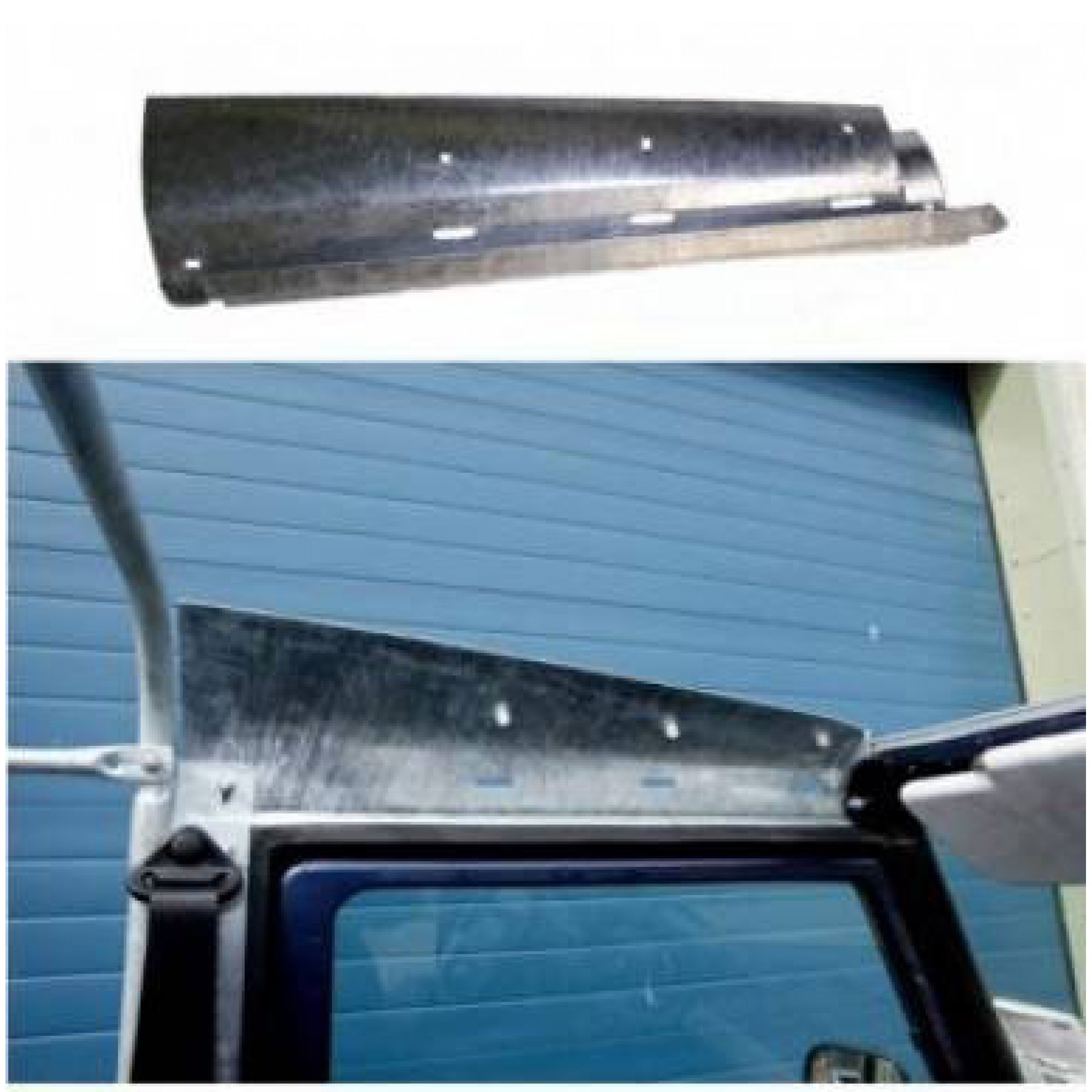 EXT221-19 - Drain Channel Over Door Top RH 90/110