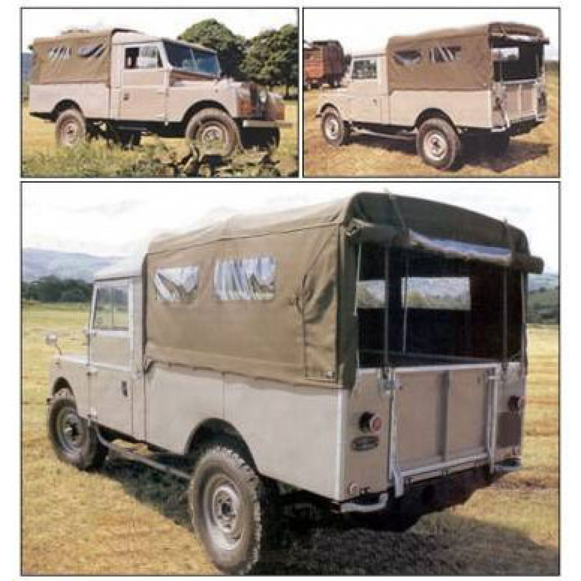 EXT281-2SAC - 107 3/4 Series 1 Sand Canvas Hood