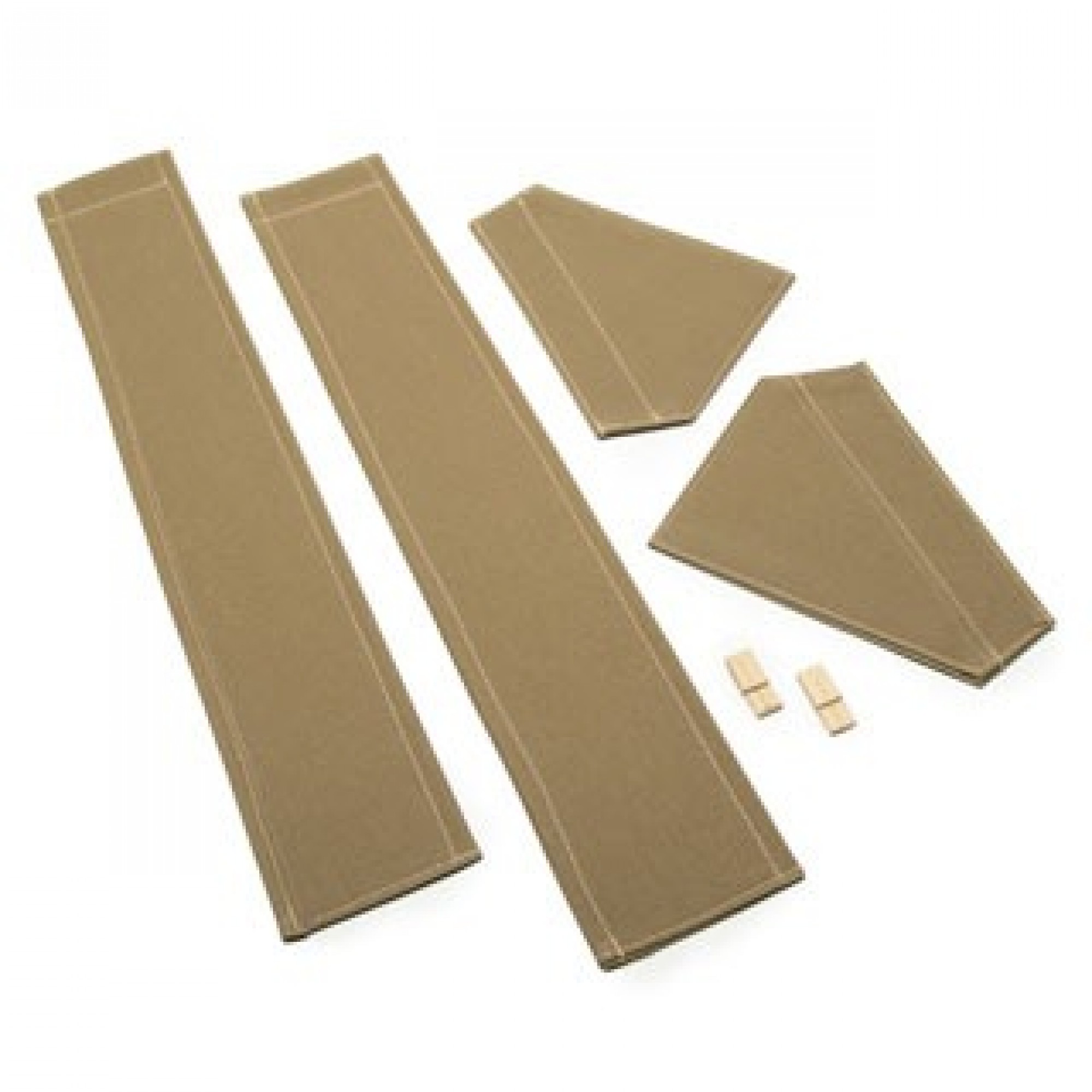 EXT293-SAC - Vehicle Set Of Hand and Vertical Flaps in Sand Canvas