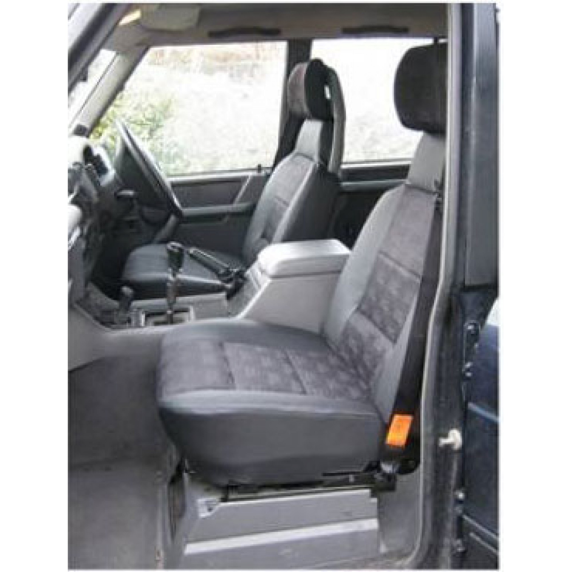 EXT317-DL1-5BV - Black Vinyl - 5 Seat Trim Kit for Discovery 1 (Late Type)